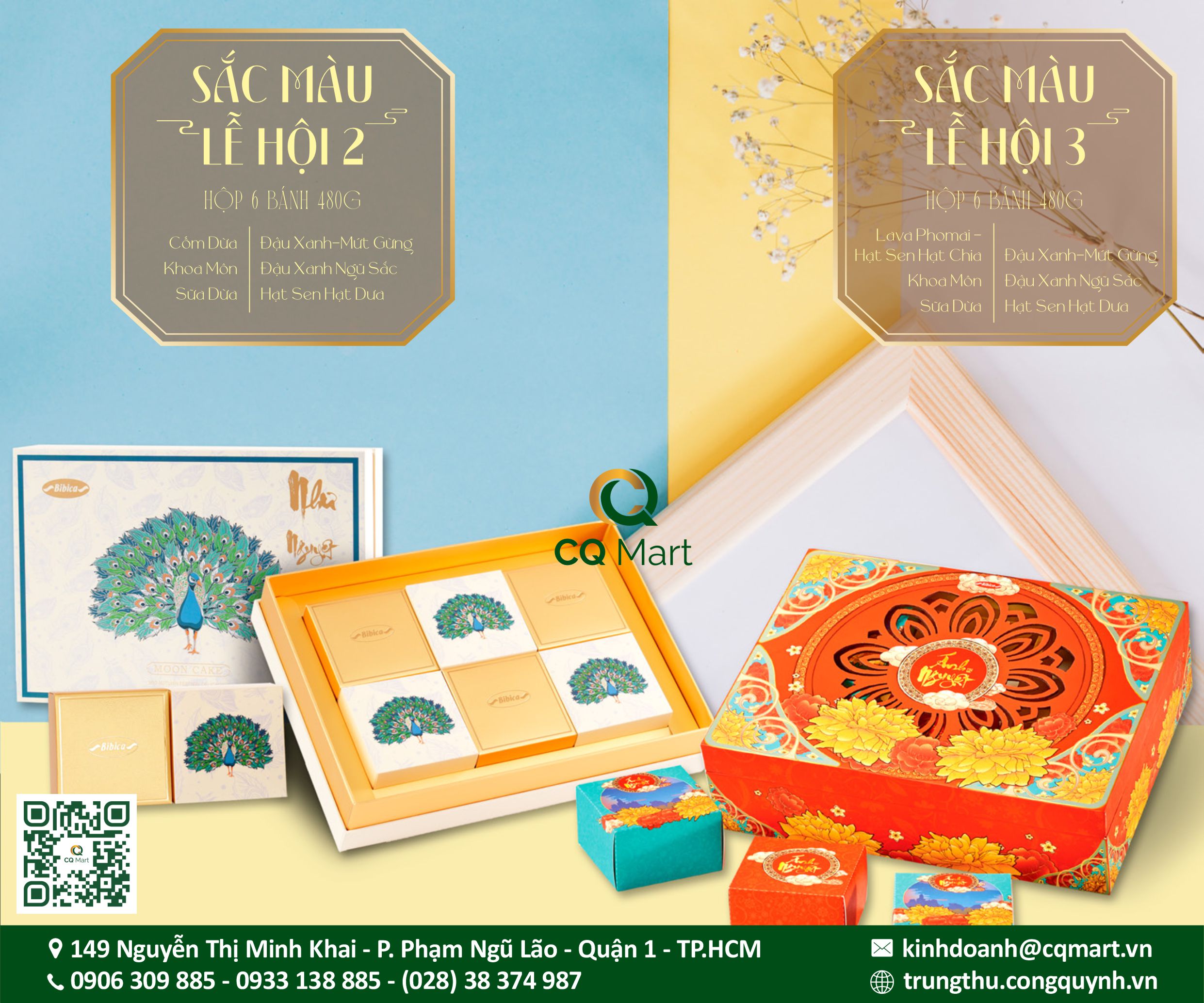 Bánh trung thu BST Sắc Màu Lễ Hội 3