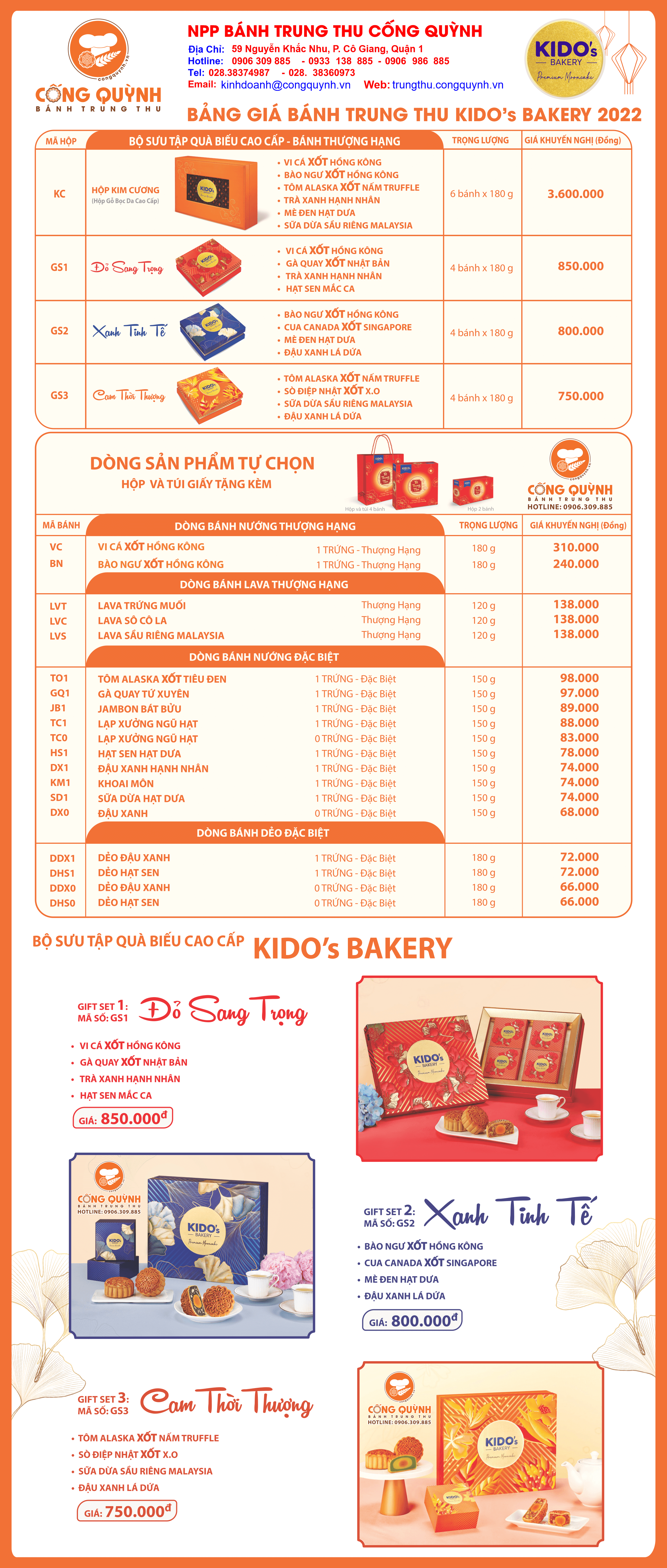 Bánh trung thu Kido