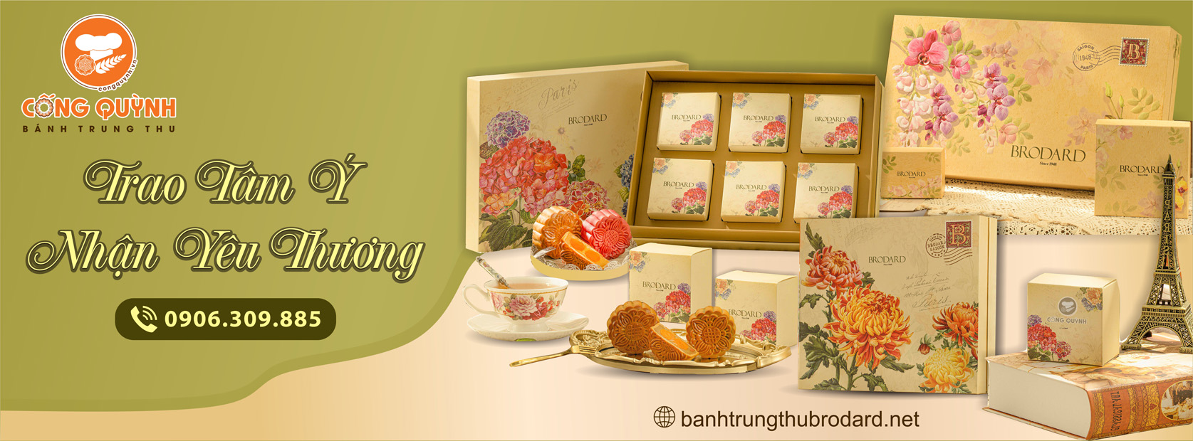 Bánh trung thu Brodard 2021