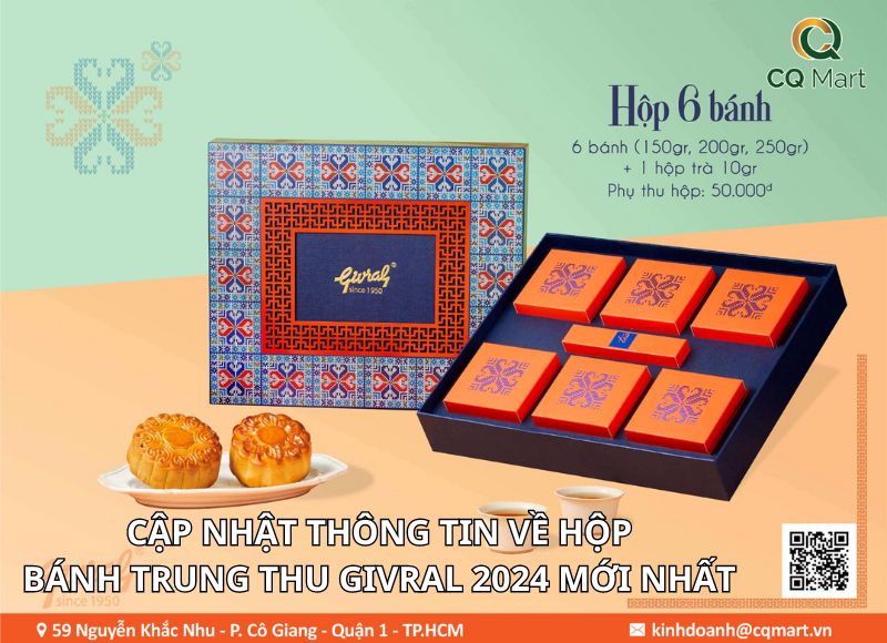 4 loại bánh trung thu Givral ngon nhất định phải thử