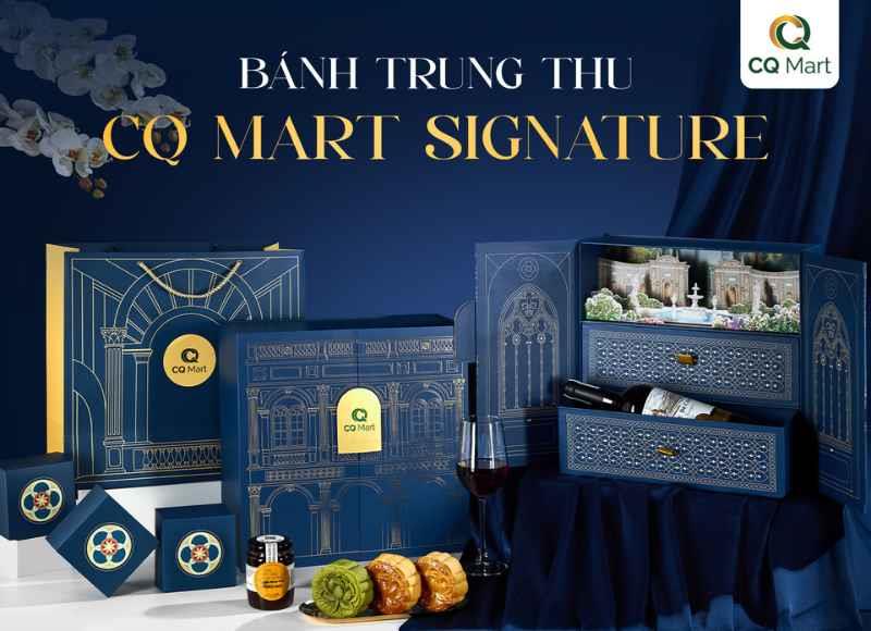 Bánh trung thu CQ Mart Signature 2026 - Bộ quà tặng cao cấp