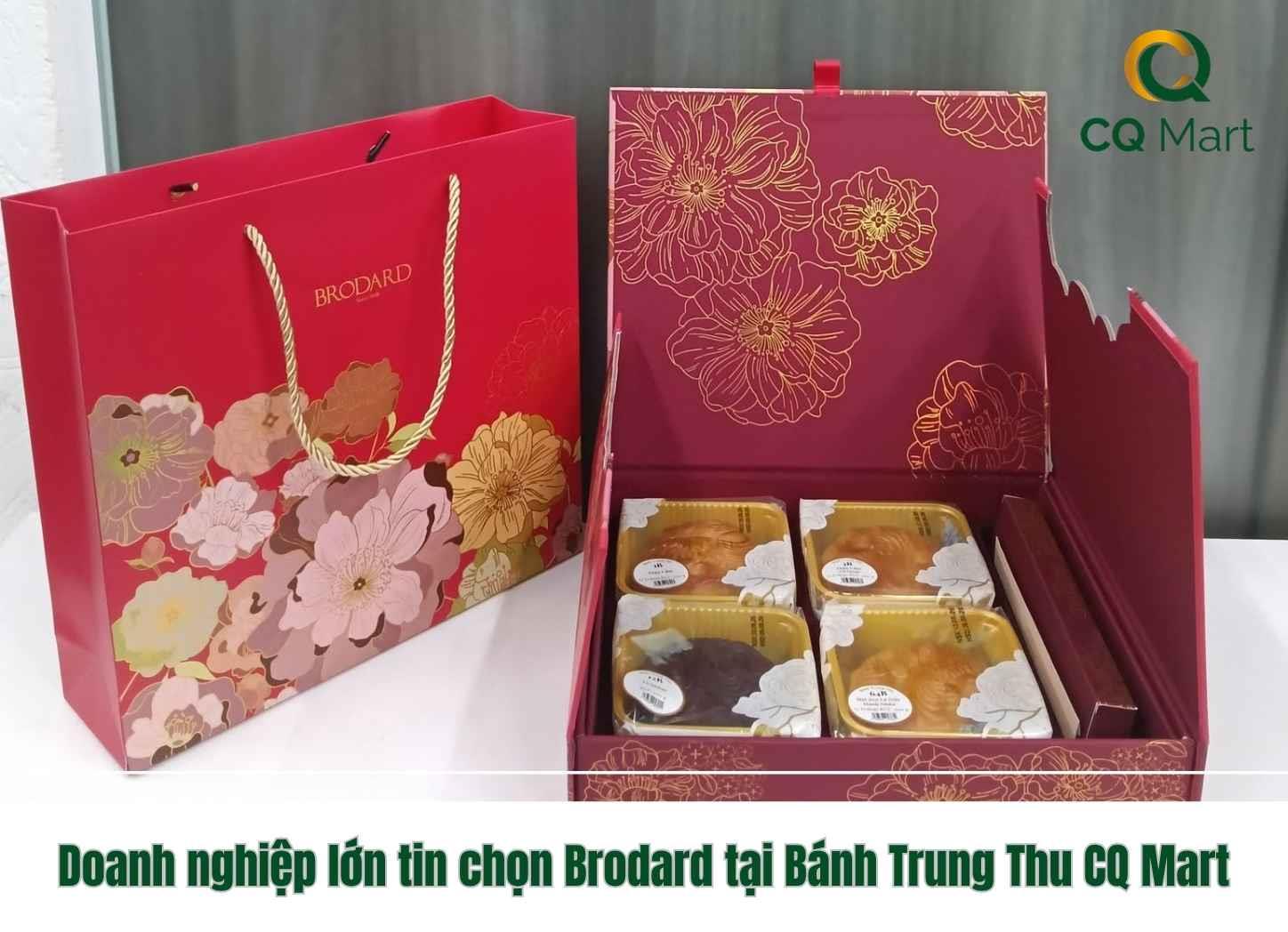 Doanh nghiệp lớn tin chọn Brodard tại Bánh Trung Thu CQ Mart