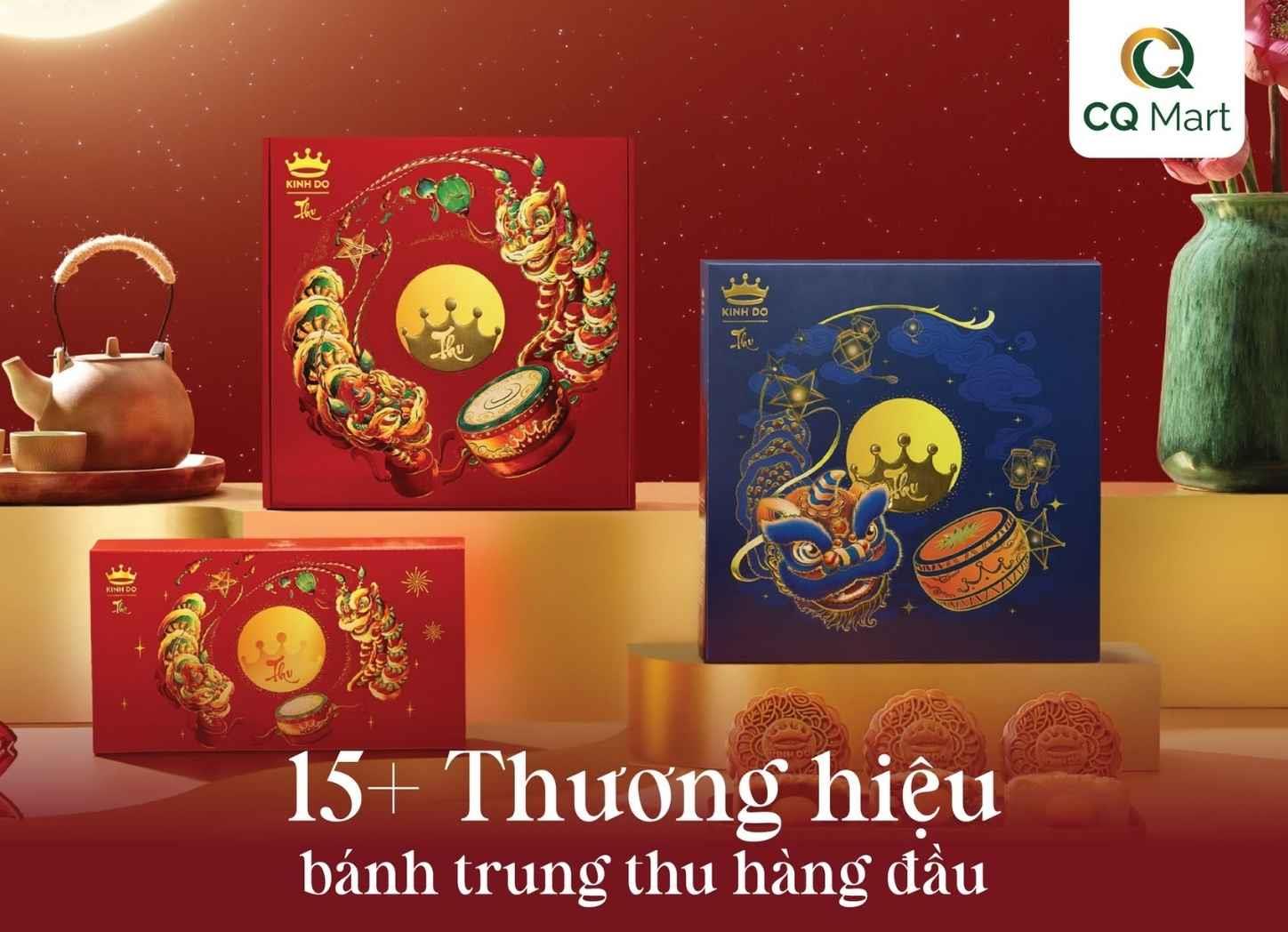 Gợi ý mẫu hộp bánh trung thu doanh nghiệp 500k