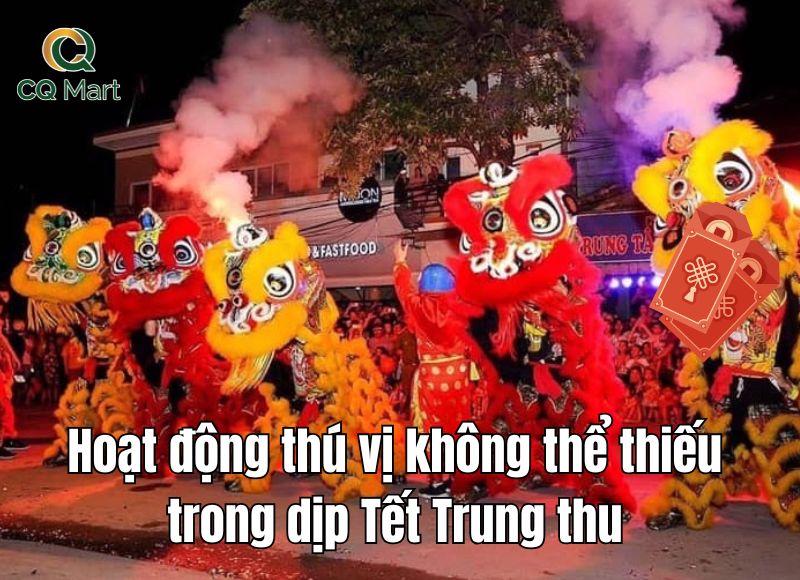 Những hoạt động thú vị không thể thiếu trong dịp Tết Trung thu