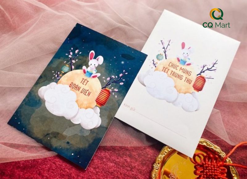 Mẫu thiệp tặng quà trung thu đẹp, ý nghĩa
