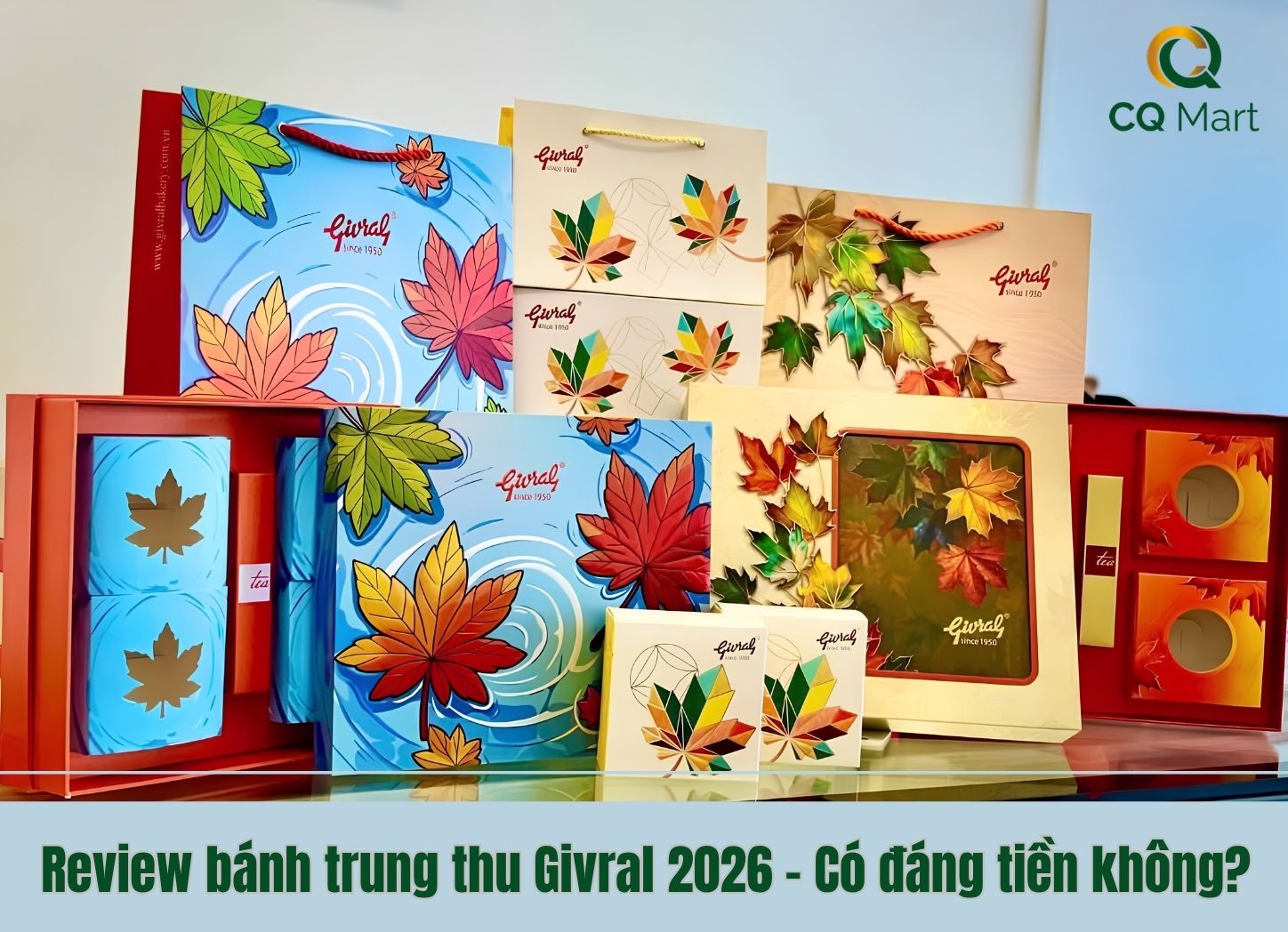 Review bánh trung thu Givral 2026, có đáng mua không?