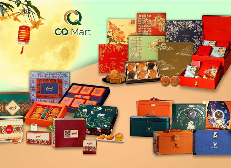 Thưởng thức mỹ vị mùa trăng với BST Bánh trung thu CQ Mart Signature