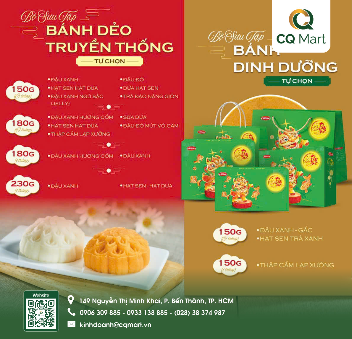 Bánh Trung Thu Bibica - Bánh Dinh Dưỡng