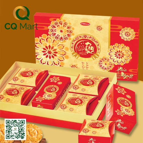 Bánh Trung Thu Bibica 2025 Hộp Phúc Nguyệt 2