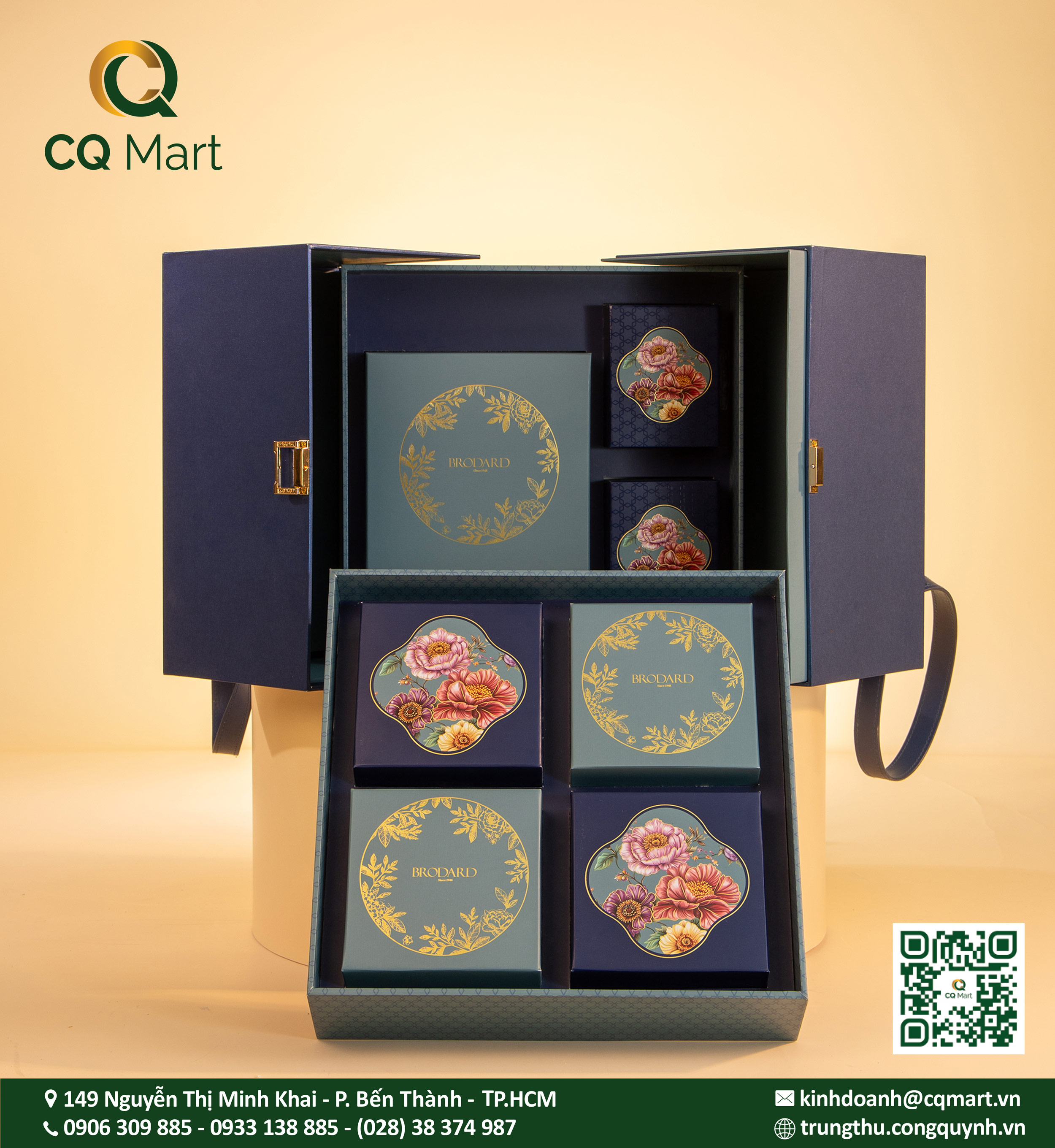 Bánh Trung Thu Brodard 2025 - Thu Phú Ca (Yến Sào)