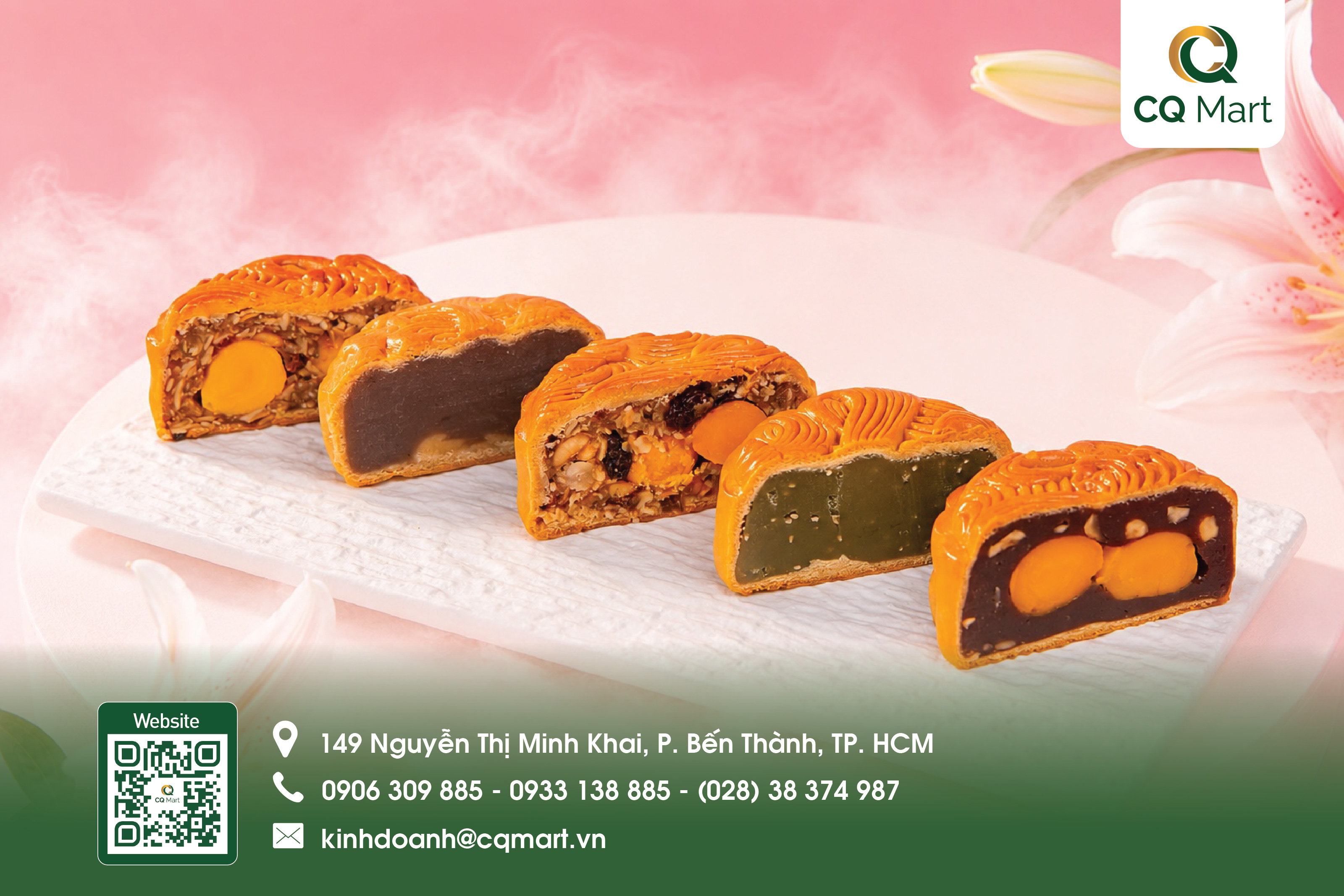 Bánh trung thu Brodard Đậu Xanh 