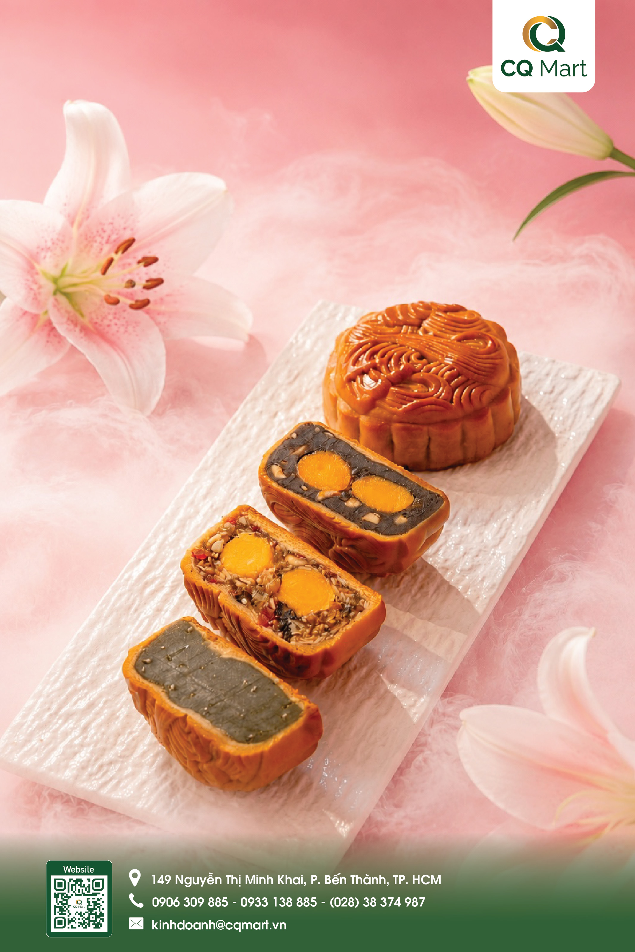 Bánh trung thu Brodard Đậu Xanh 