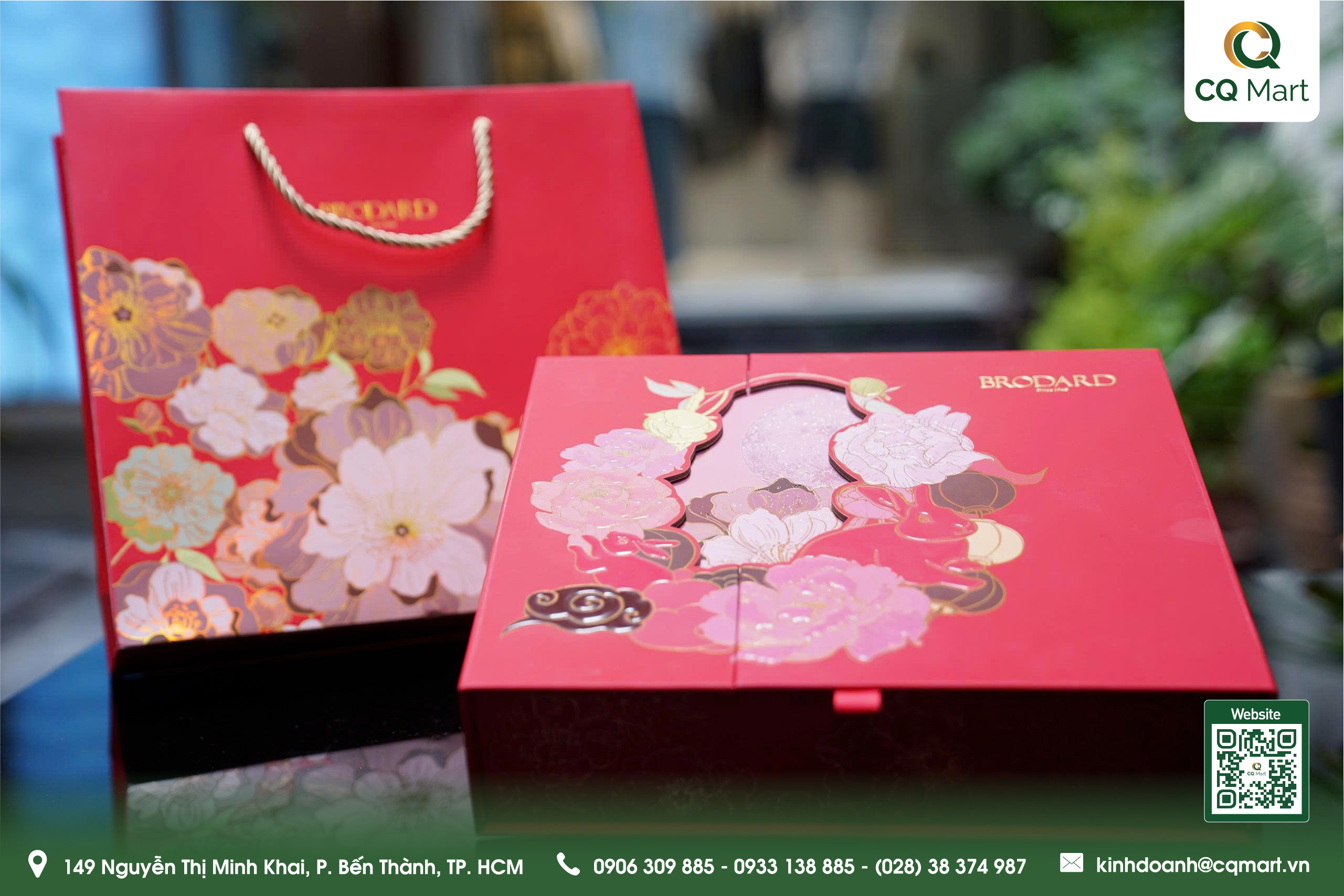 Bánh Trung Thu Brodard 2026 Hộp 4 bánh - Như Ý