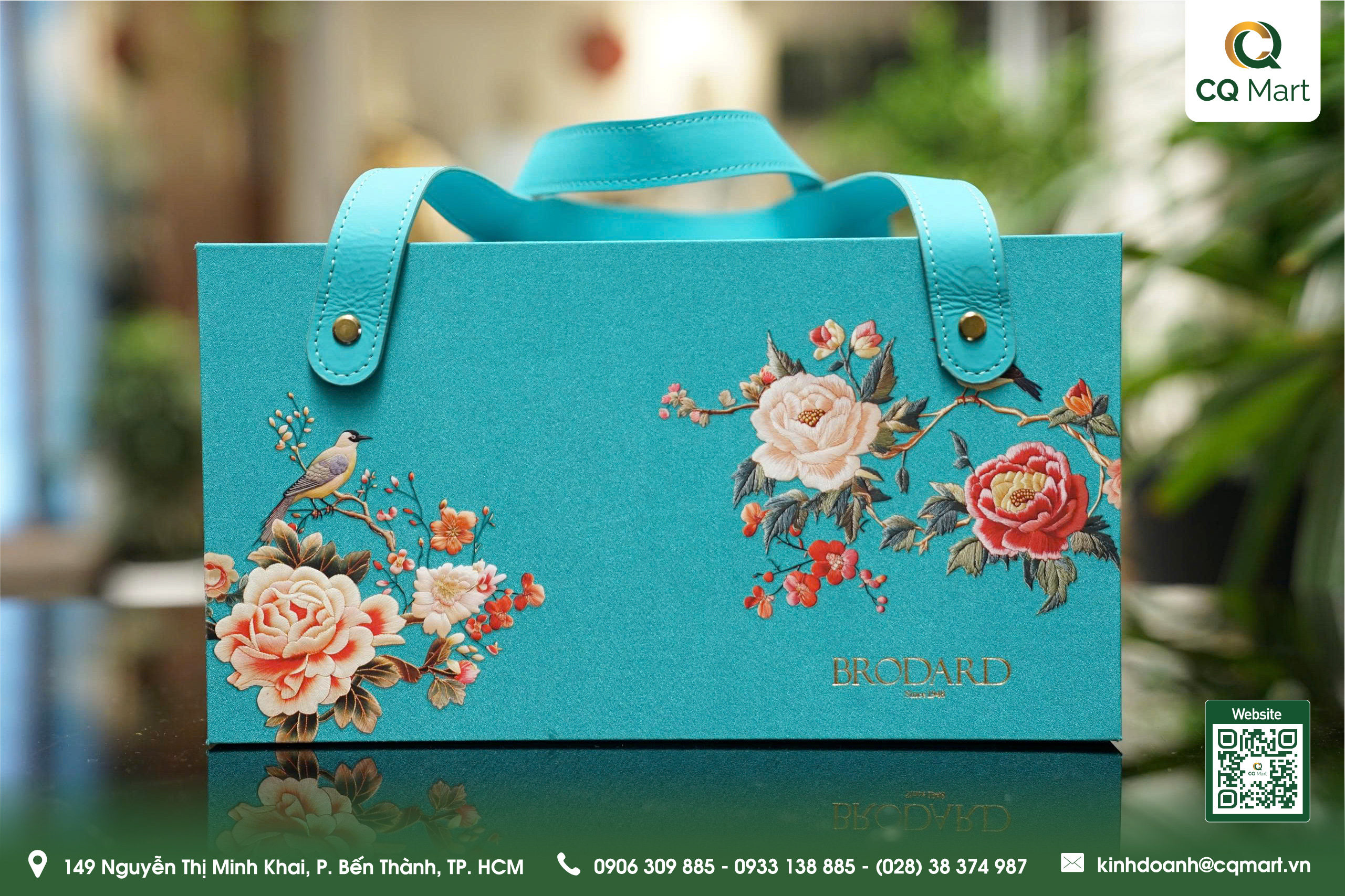Bánh Trung Thu Brodard - Hộp VIP Viên Mãn (Mật Ong)