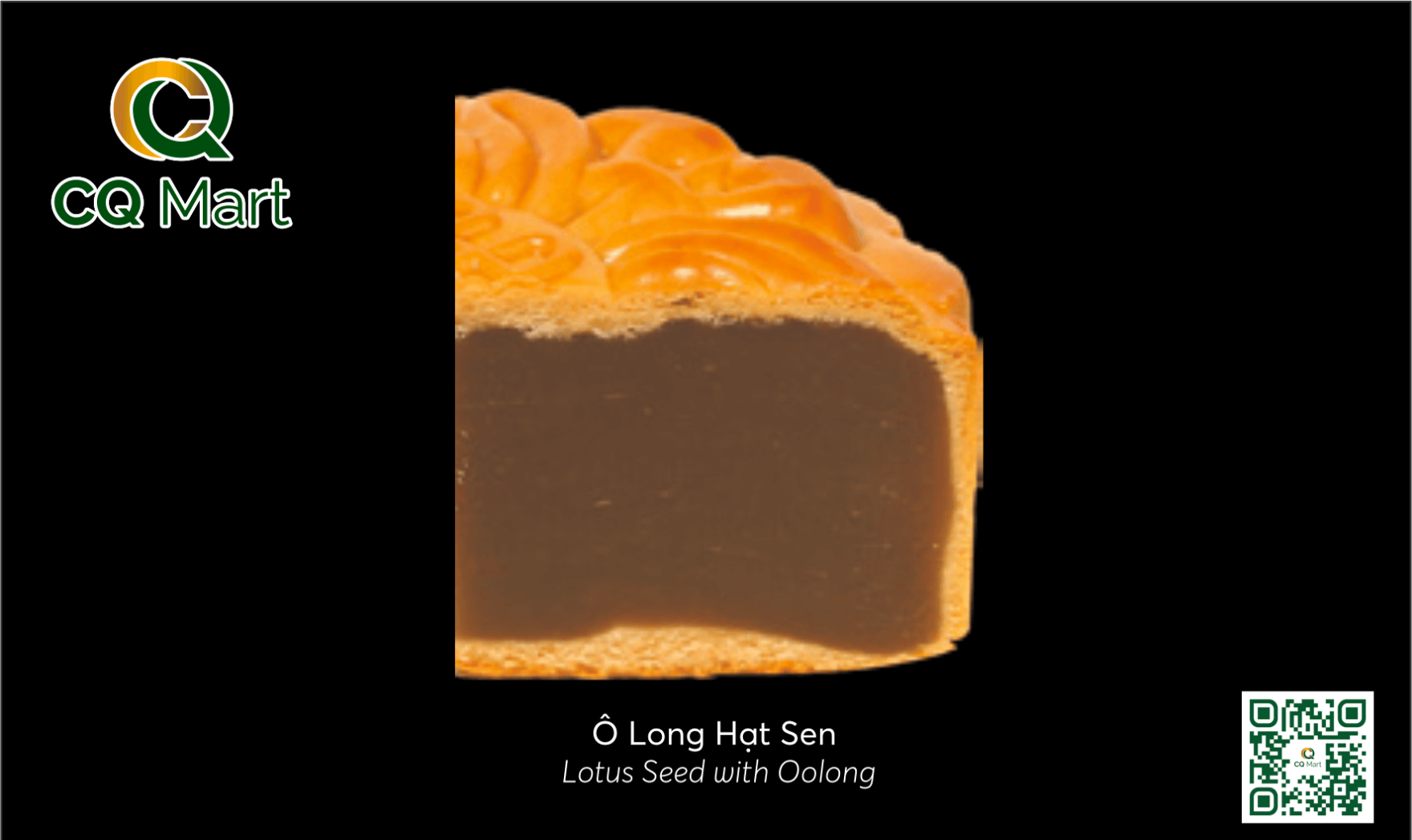 Bánh trung thu Brodard Ô long Hạt Sen