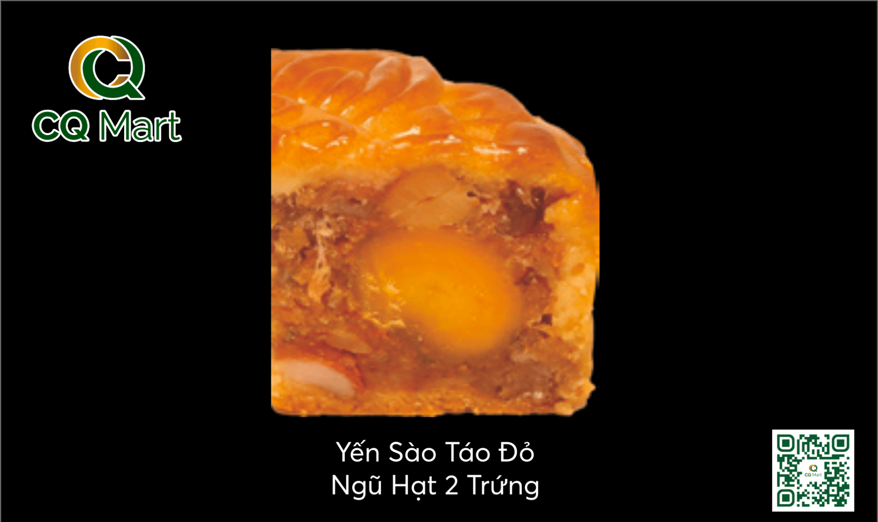 Bánh trung thu Brodard Yến Sào Táo Đỏ Ngũ Hạt