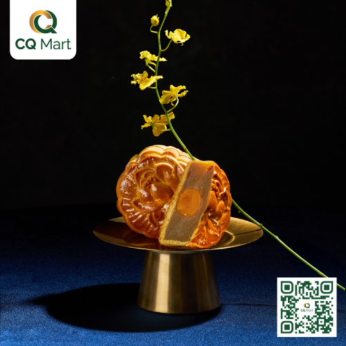 Bánh trung thu CQ Mart Signature Hoa Cúc Kỉ Tử