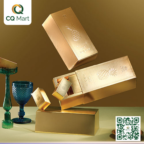 Bánh Trung Thu Đại Phát - Lễ Hộp Bánh Tô Thỏi Vàng 504