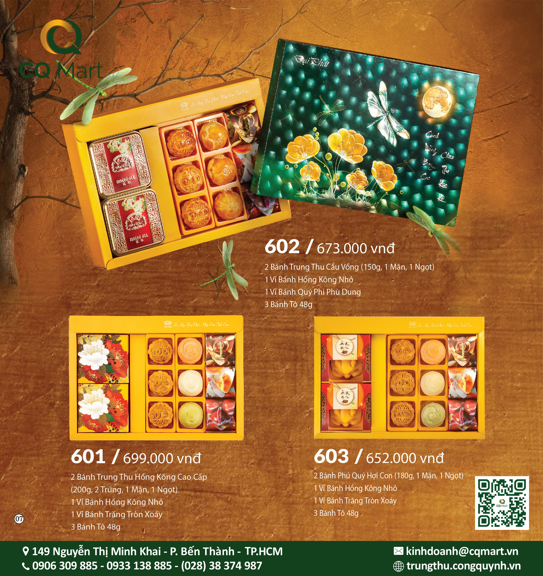 Bánh Trung Thu Đại Phát - Lễ Hộp Cao Cấp 601