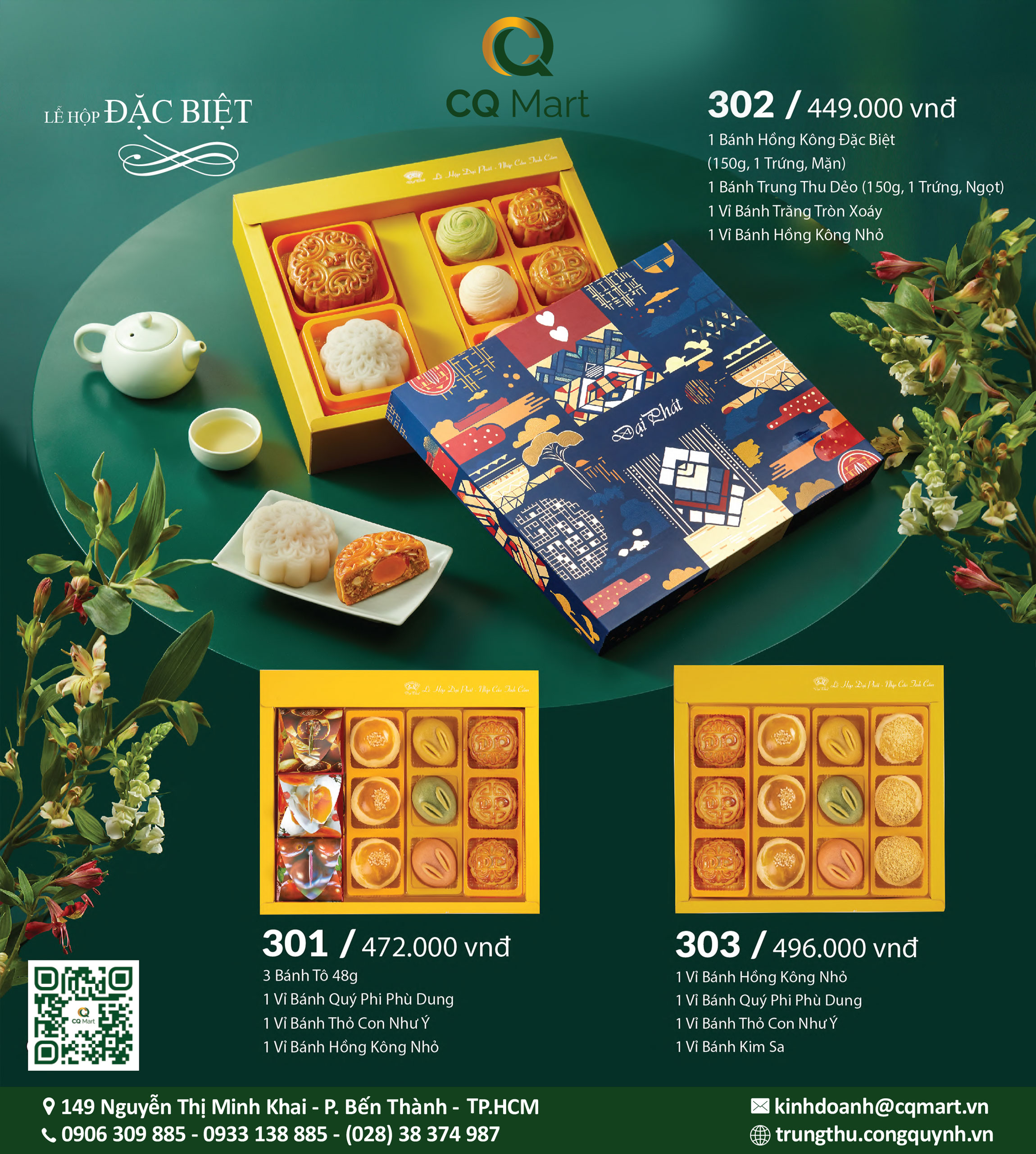 Bánh Trung Thu Đại Phát - Lễ Hộp Đặc Biệt 301