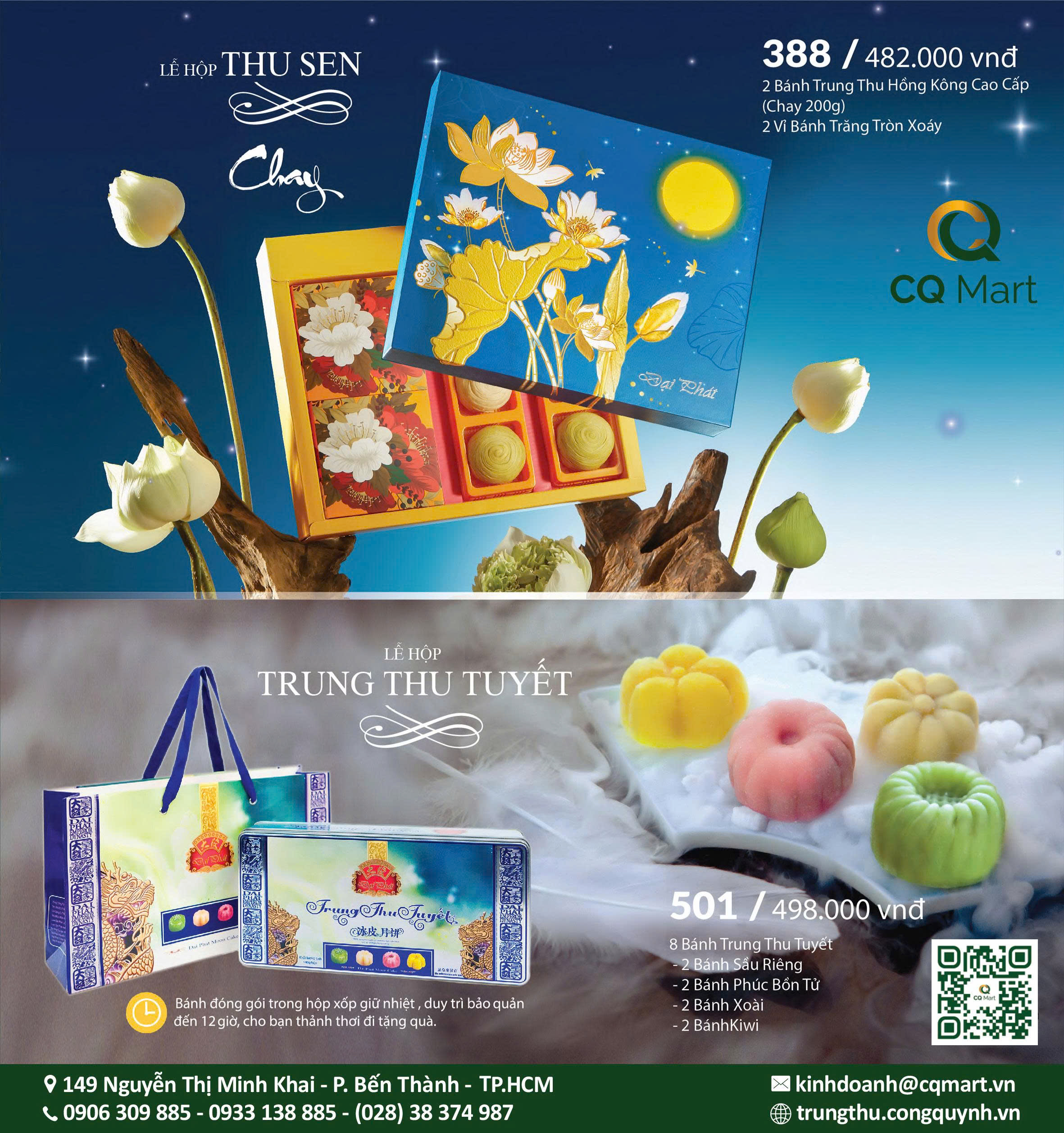 Bánh Trung Thu Đại Phát - Lễ Hộp Thu Sen 388