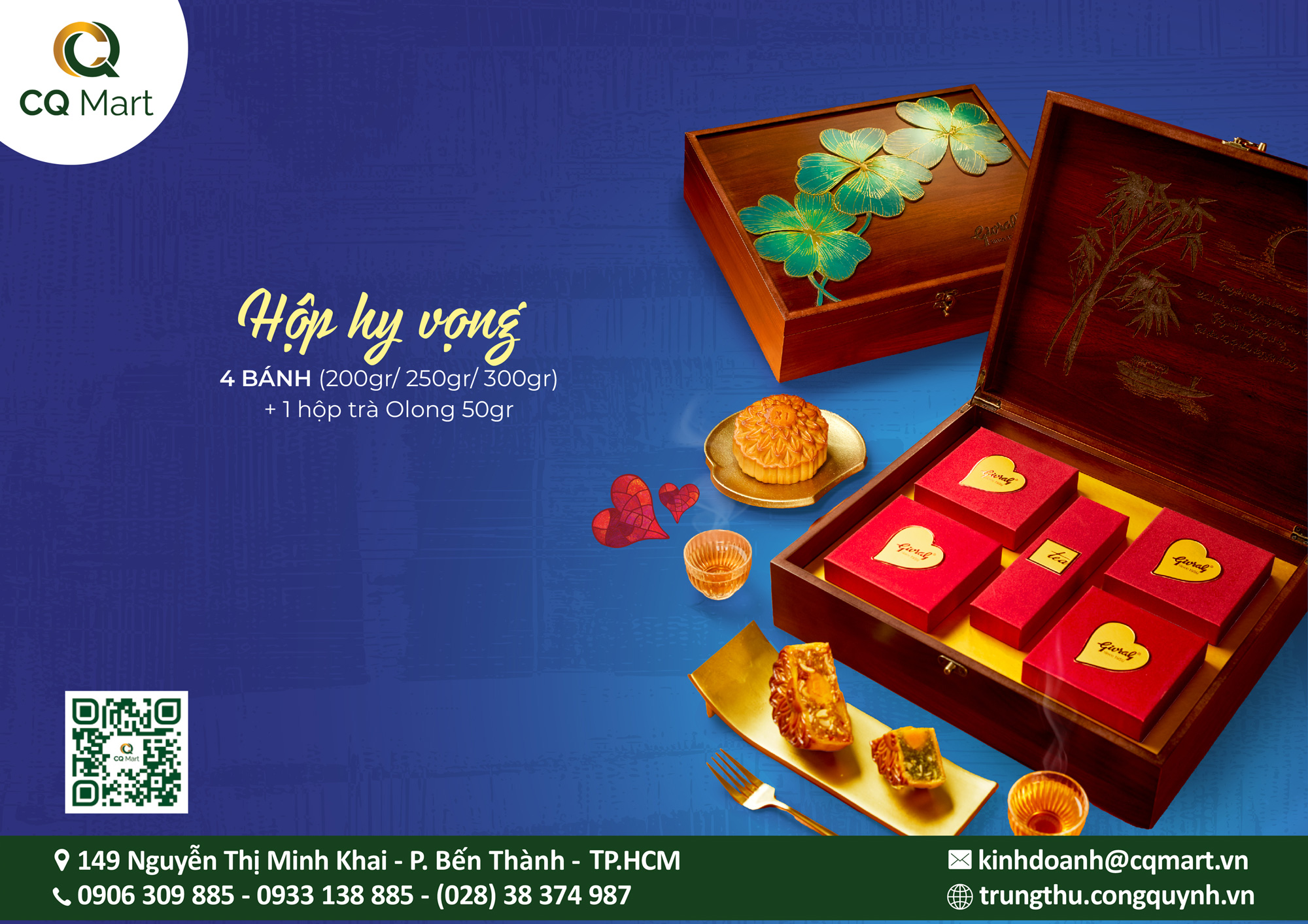 Bánh Trung Thu Givral 2025 Hộp Hy Vọng