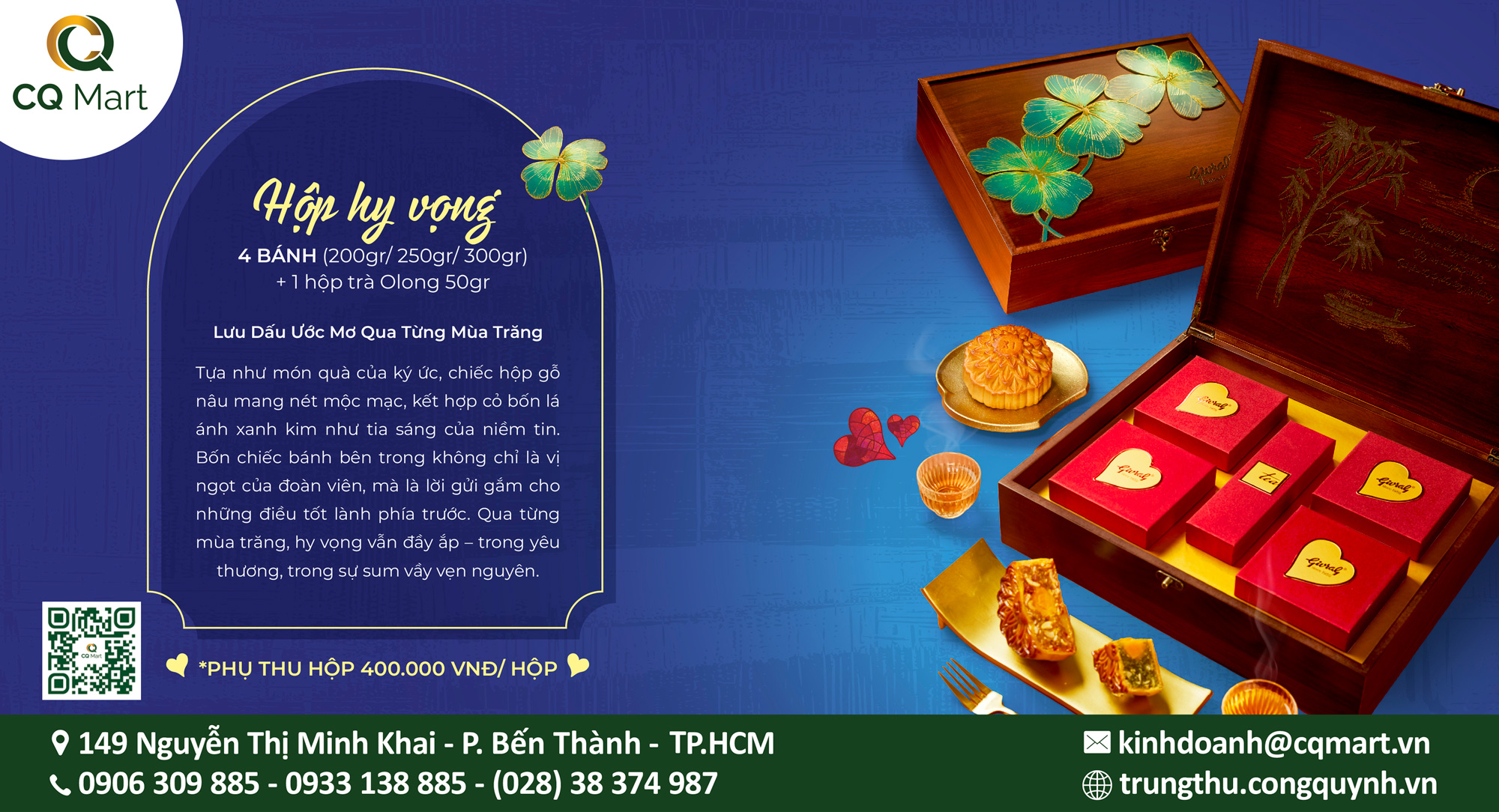 Bánh Trung Thu Givral 2025 Hộp Hy Vọng