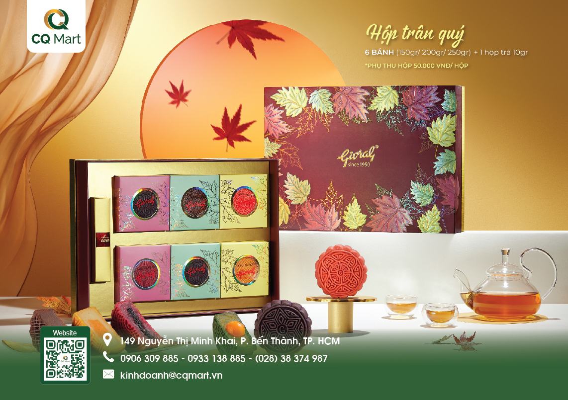 Bánh Trung Thu Givral 2026 Combo Trăng Yêu Thương 2