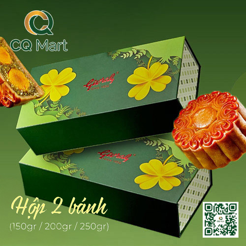 Bánh Trung Thu Givral 2025 Hộp 2 Bánh