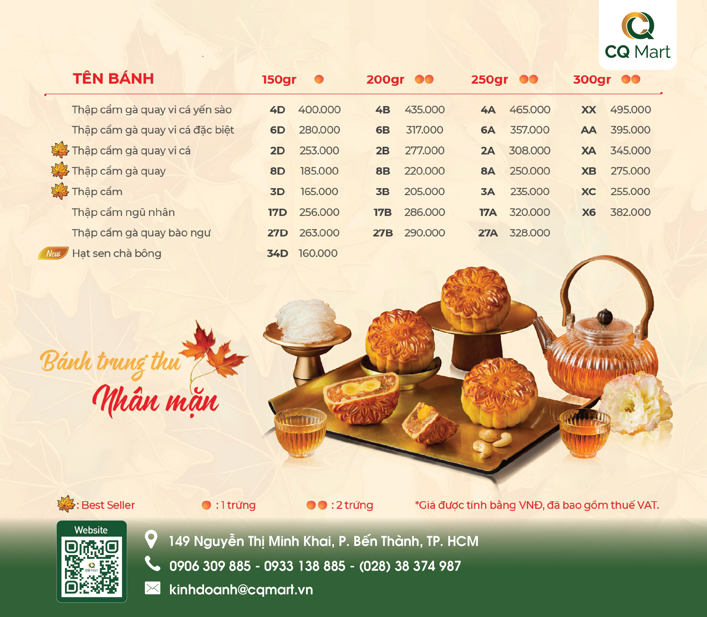 Bánh Trung Thu Givral 2026 Hộp 1 Bánh