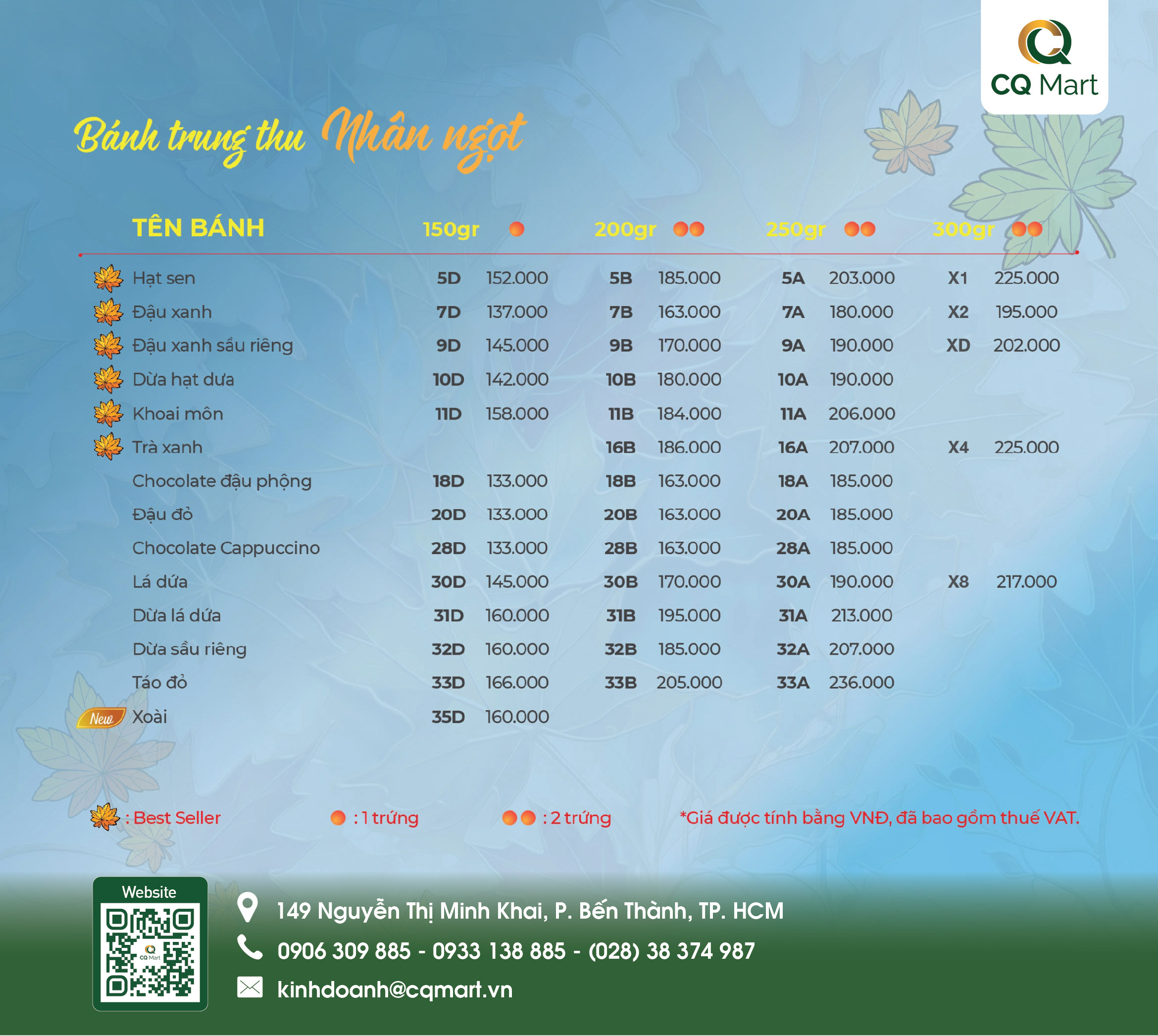 Bánh Trung Thu Givral 2026 Hộp 1 Bánh