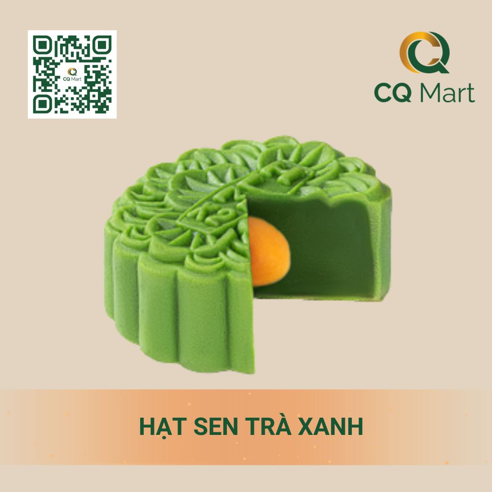 Bánh Trung Thu Hỷ Lâm Môn - Hạt Sen Trà Xanh