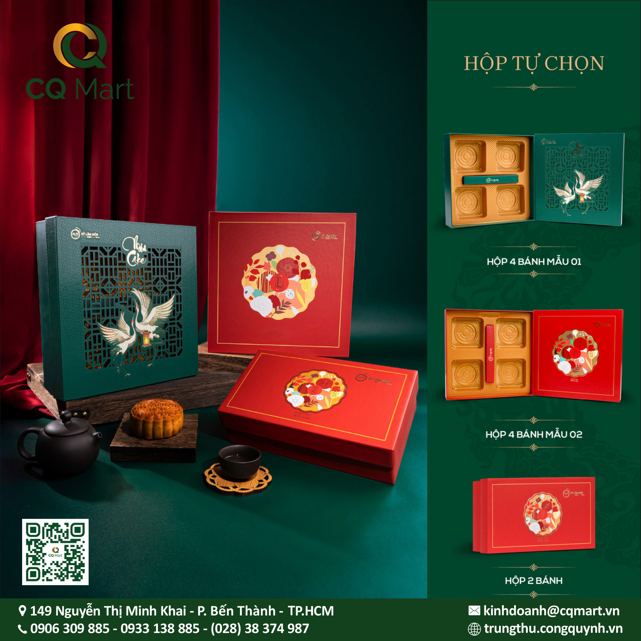 Bánh Trung Thu Hỷ Lâm Môn Hộp Phúc Nguyệt