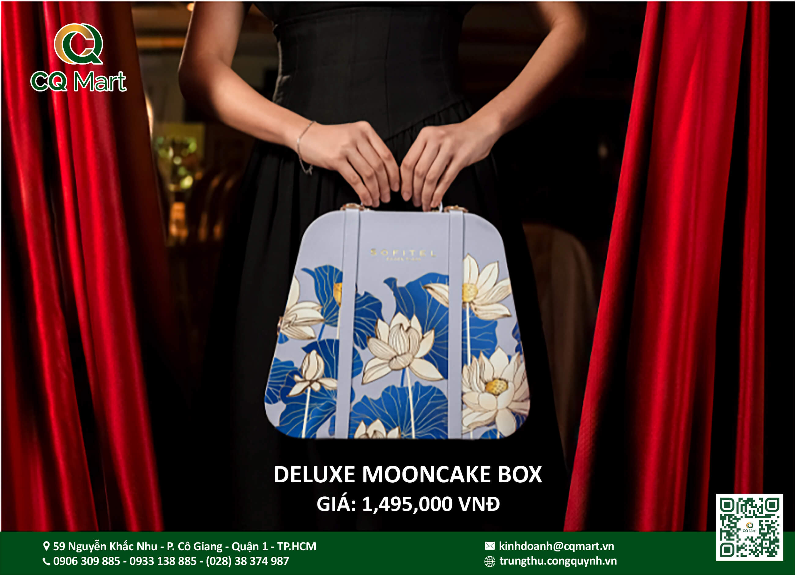 Bánh trung thu khách sạn năm sao Sofitel - DELUXE MOONCAKE BOX