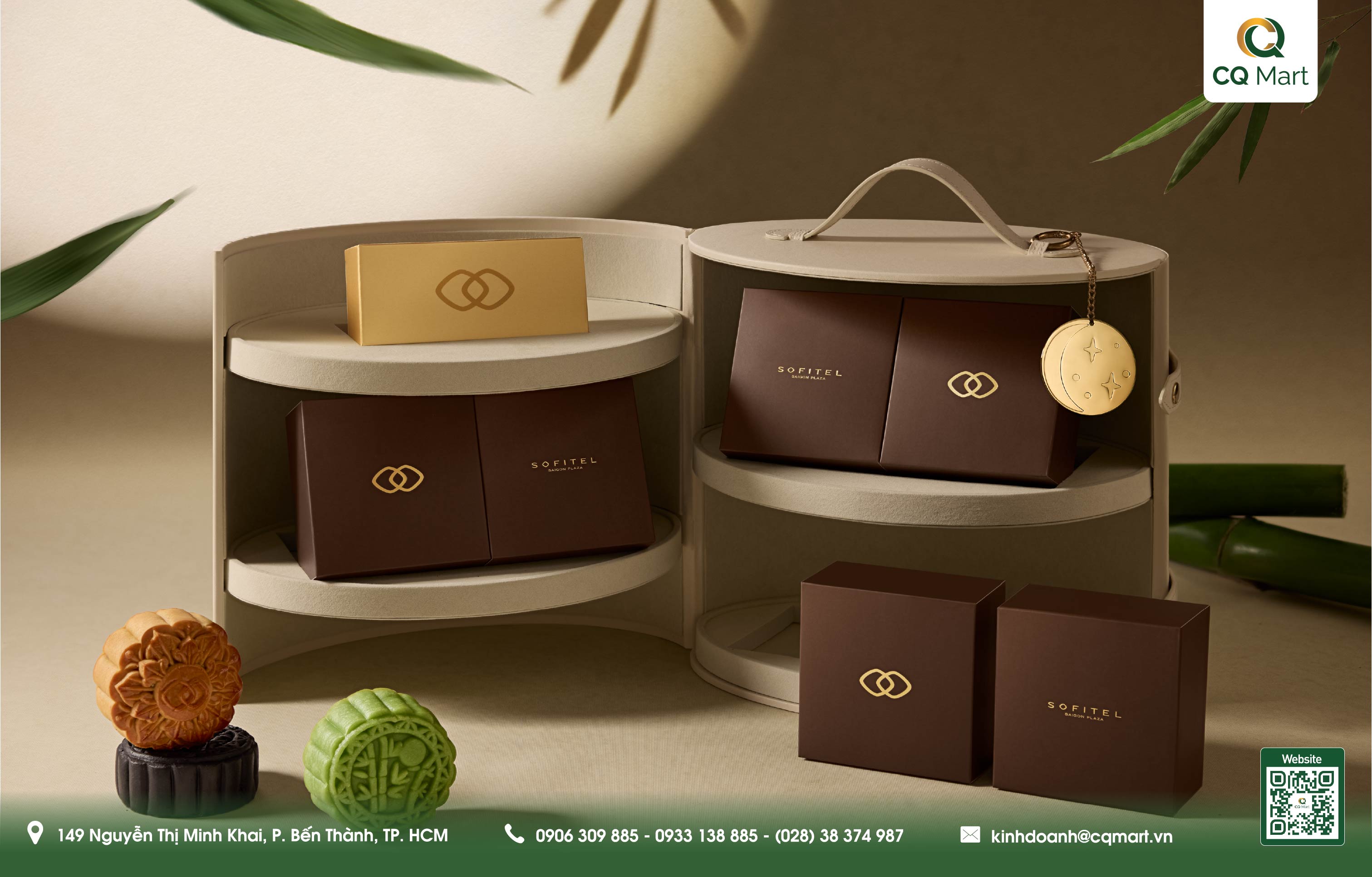 Bánh trung thu KS năm sao Sofitel - PREMIUM MOONCAKE BOX