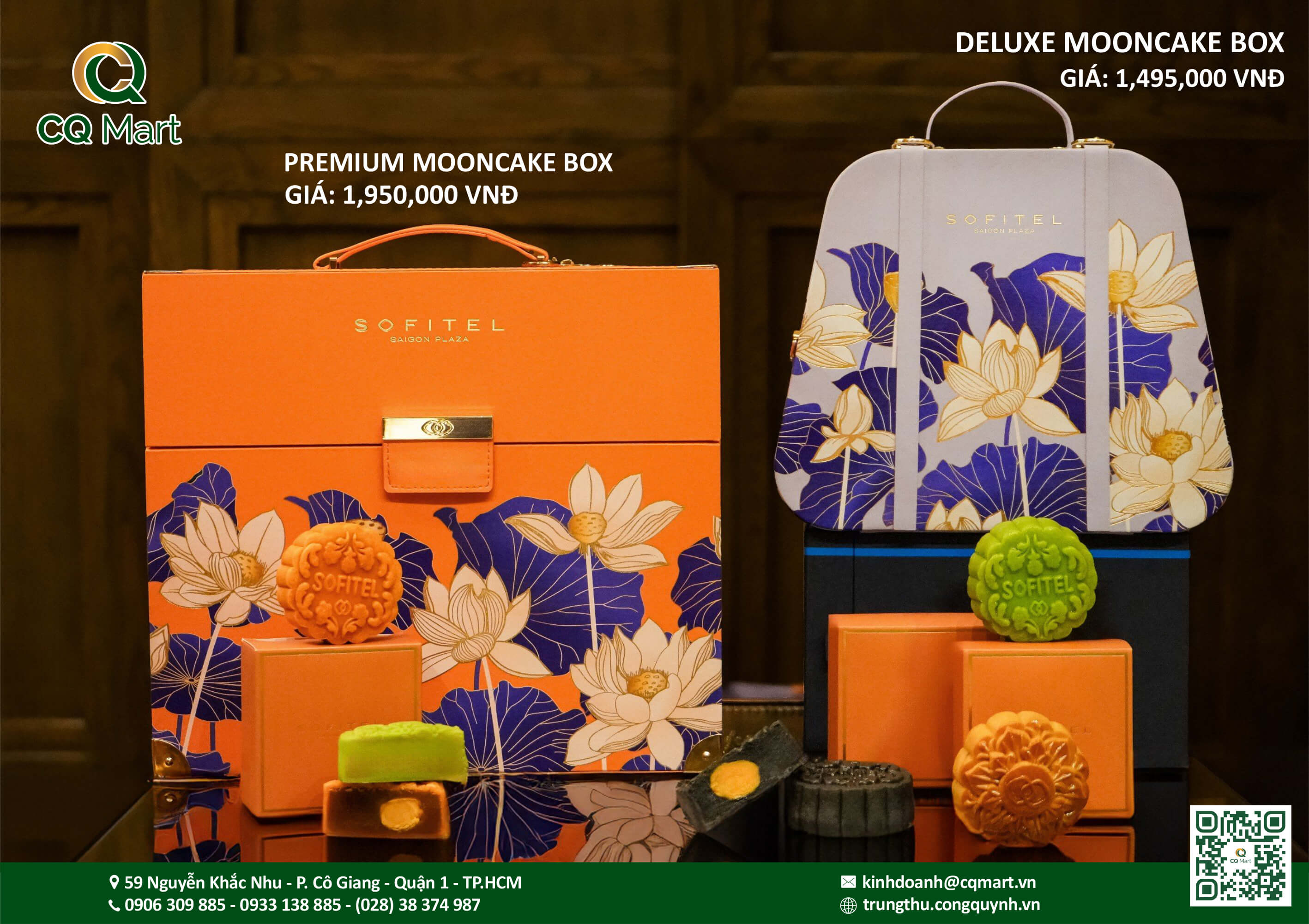 Bánh trung thu khách sạn năm sao Sofitel - PREMIUM MOONCAKE BOX