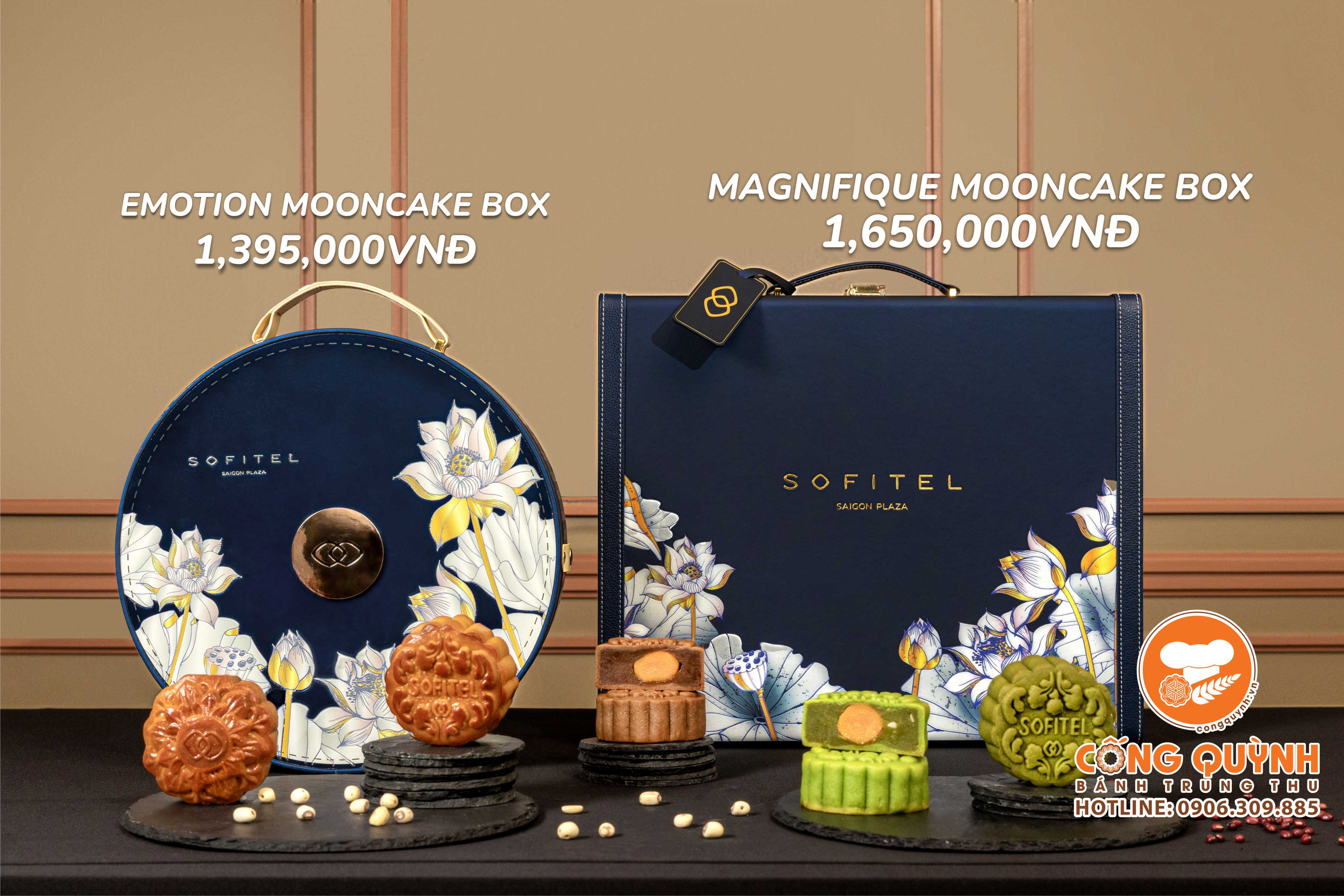 Bánh trung thu khách sạn năm sao Sofitel - Combo Magnifique Box