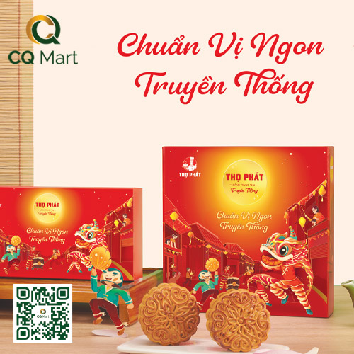 Bánh trung thu Thọ Phát - Hộp Truyền Thống