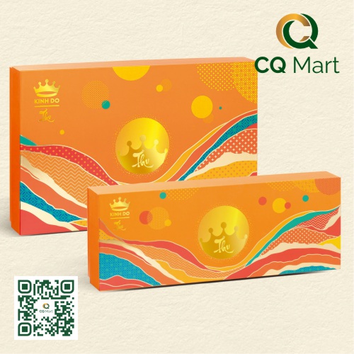 Bánh trung thu Kinh Đô 2025 Hộp Lava Trứng Chảy - Hộp 3 bánh