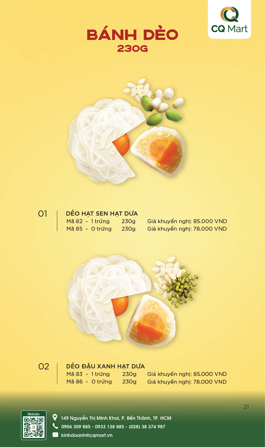 Bánh Trung Thu Kinh Đô - Hộp 4 Bánh Lớn
