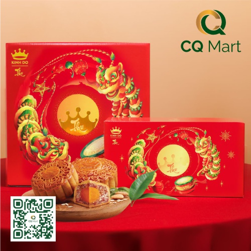Bánh Trung Thu Kinh Đô Hộp 4 Bánh Nhỏ