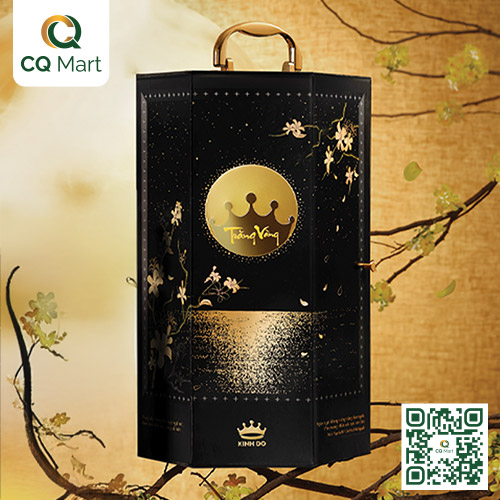 Bánh trung thu Kinh Đô - Hộp Quế Hoa Vọng Nguyệt 4 bánh