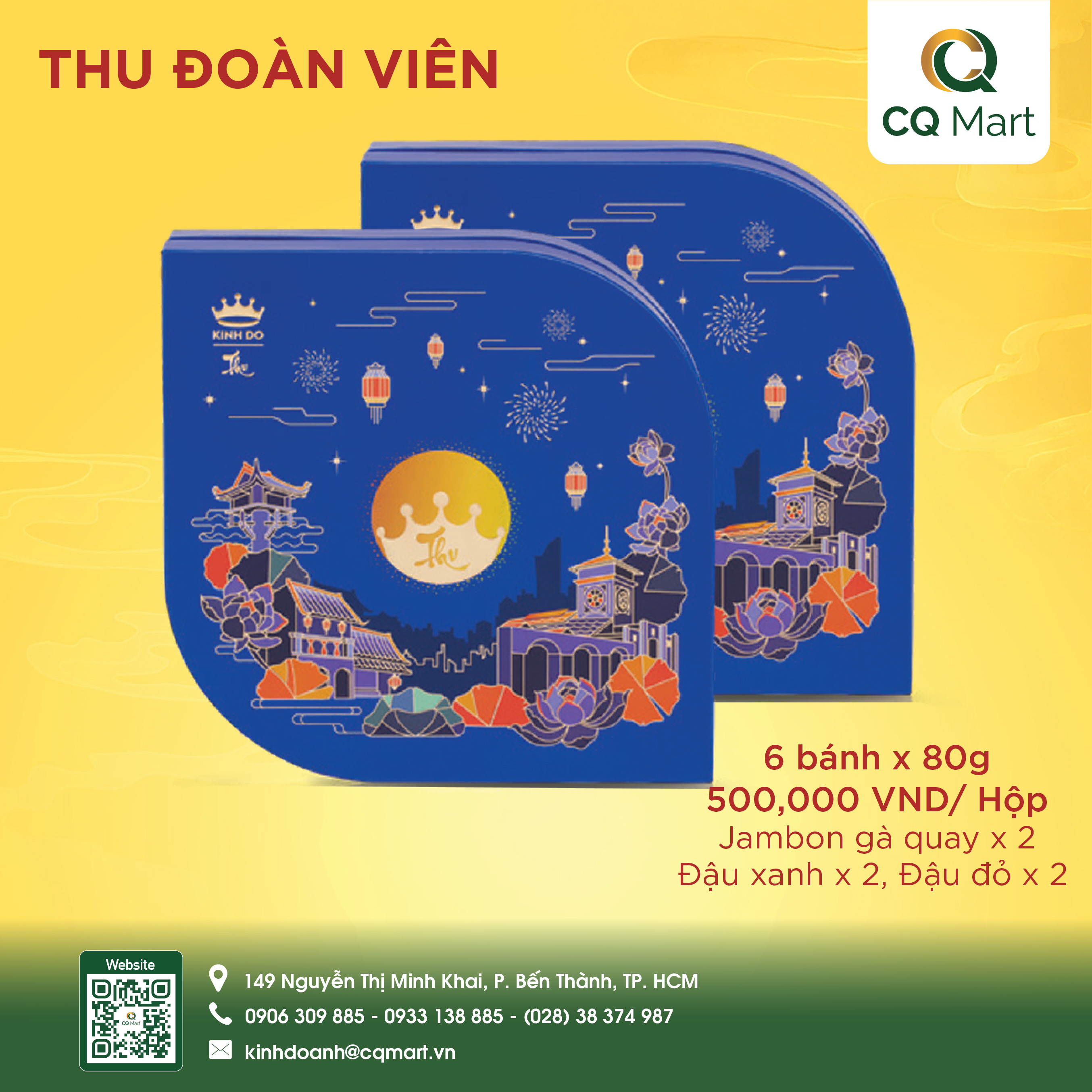 Bánh trung thu Kinh Đô - Hộp Thu Đoàn Viên