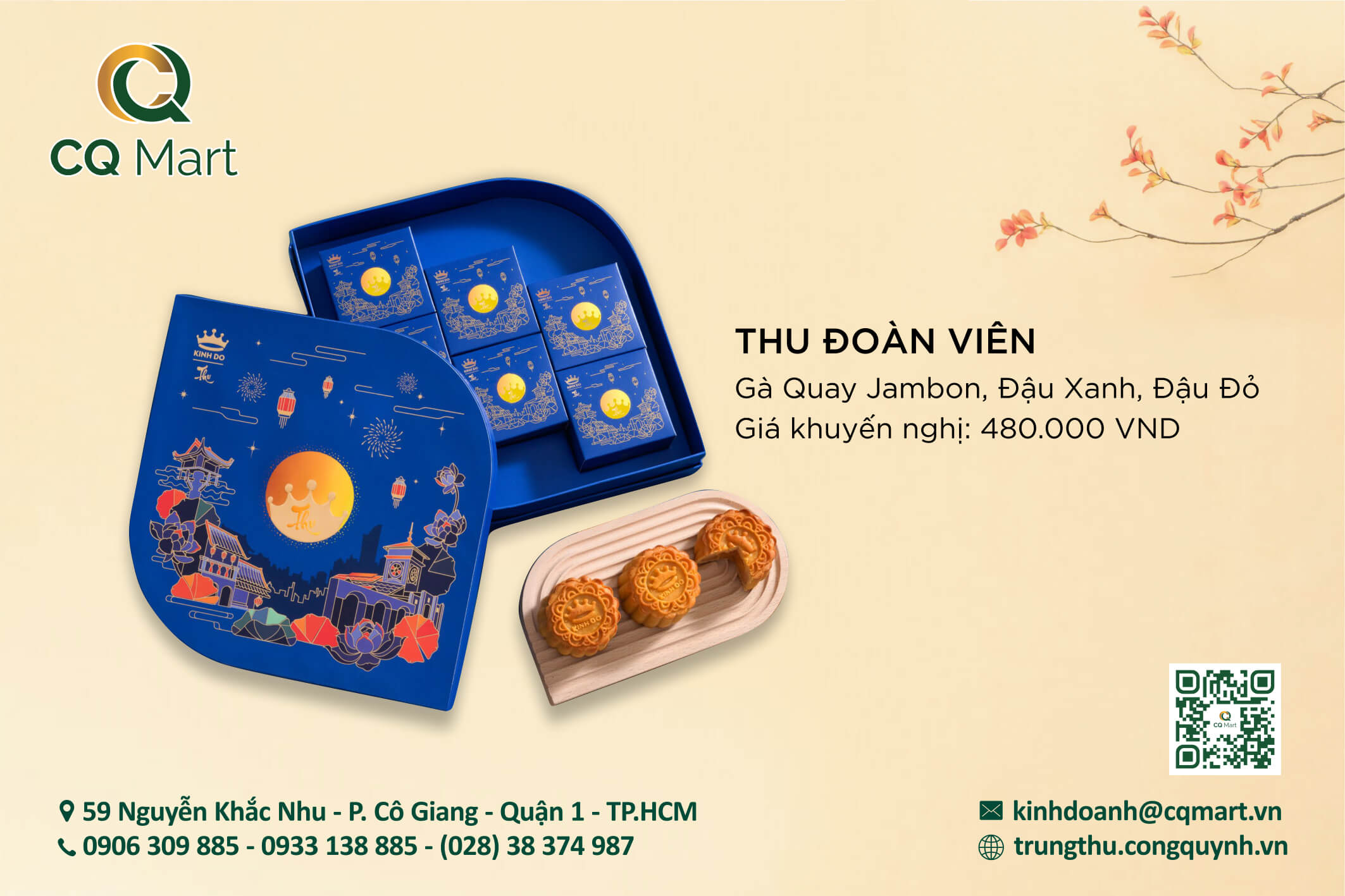 Bánh trung thu Kinh Đô Thu Đoàn Viên