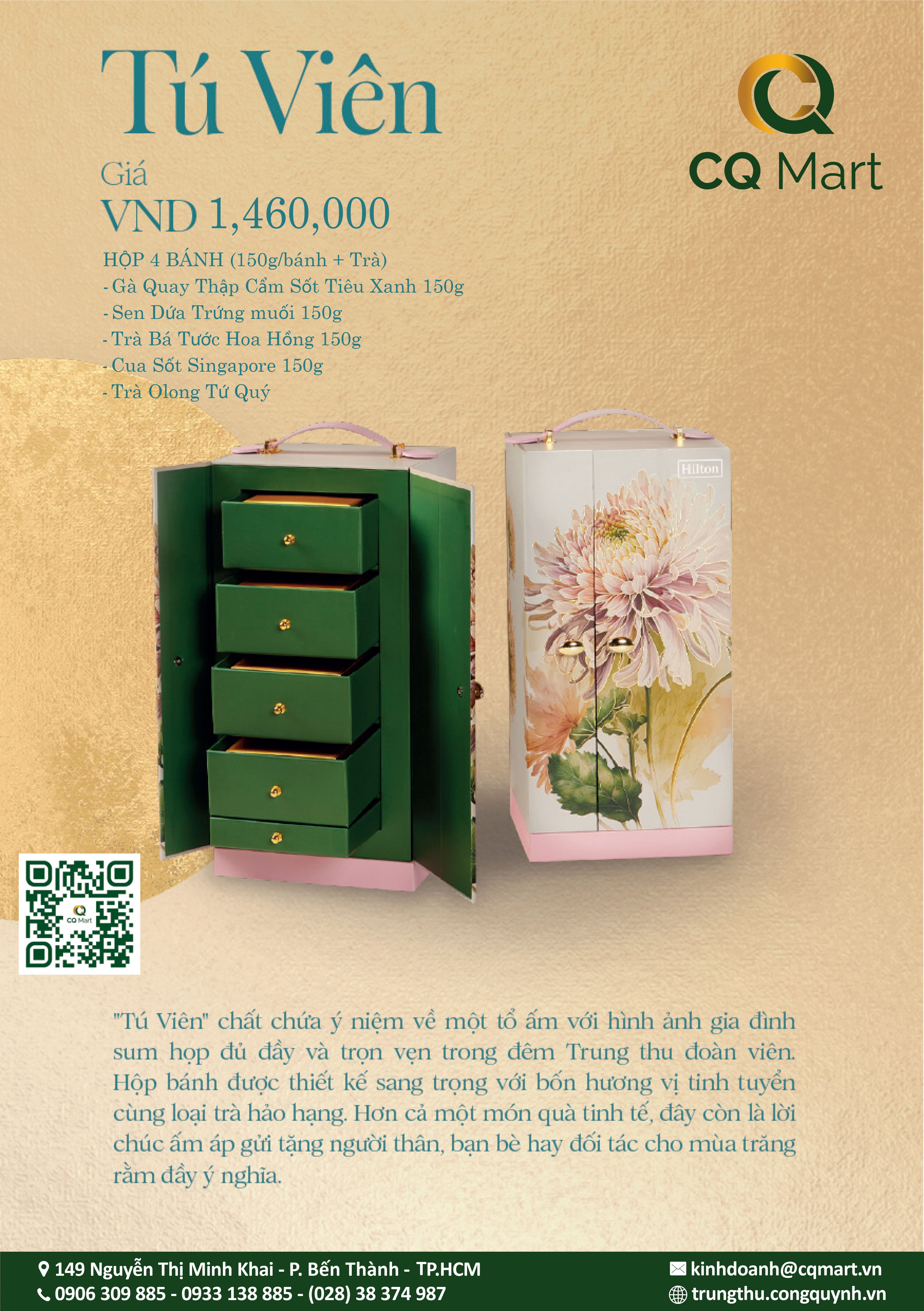 Bánh trung thu KS năm sao Hilton Hotel