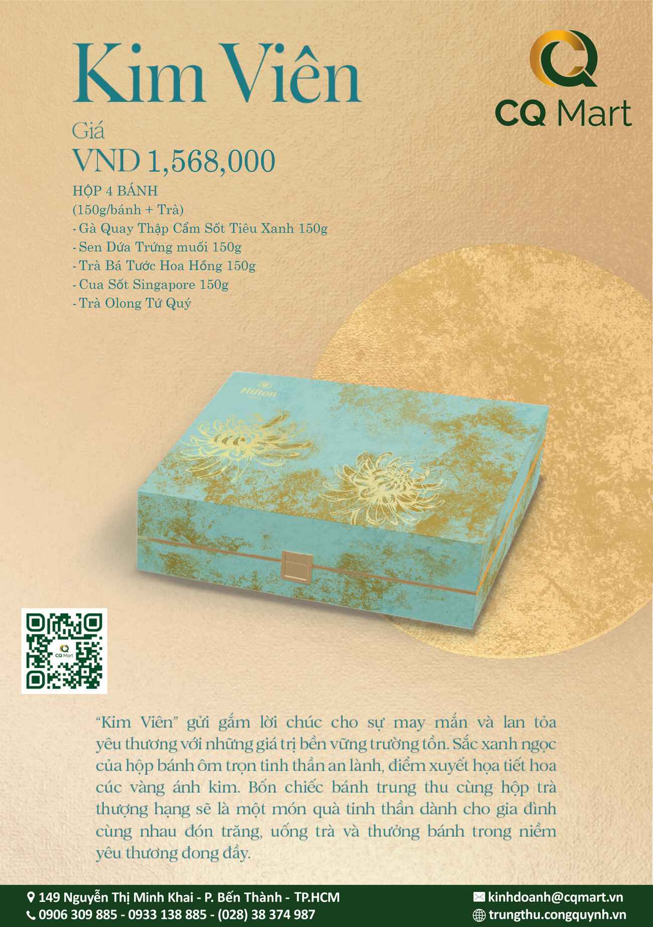 Bánh trung thu KS năm sao Hilton Hotel