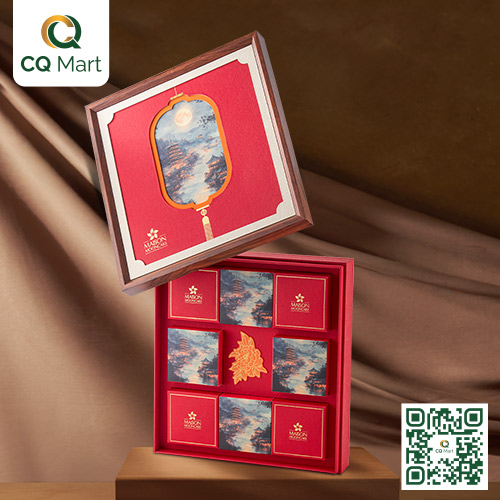 Bánh Trung Thu Maison - Hộp Tuý Nguyệt (Đỏ) 