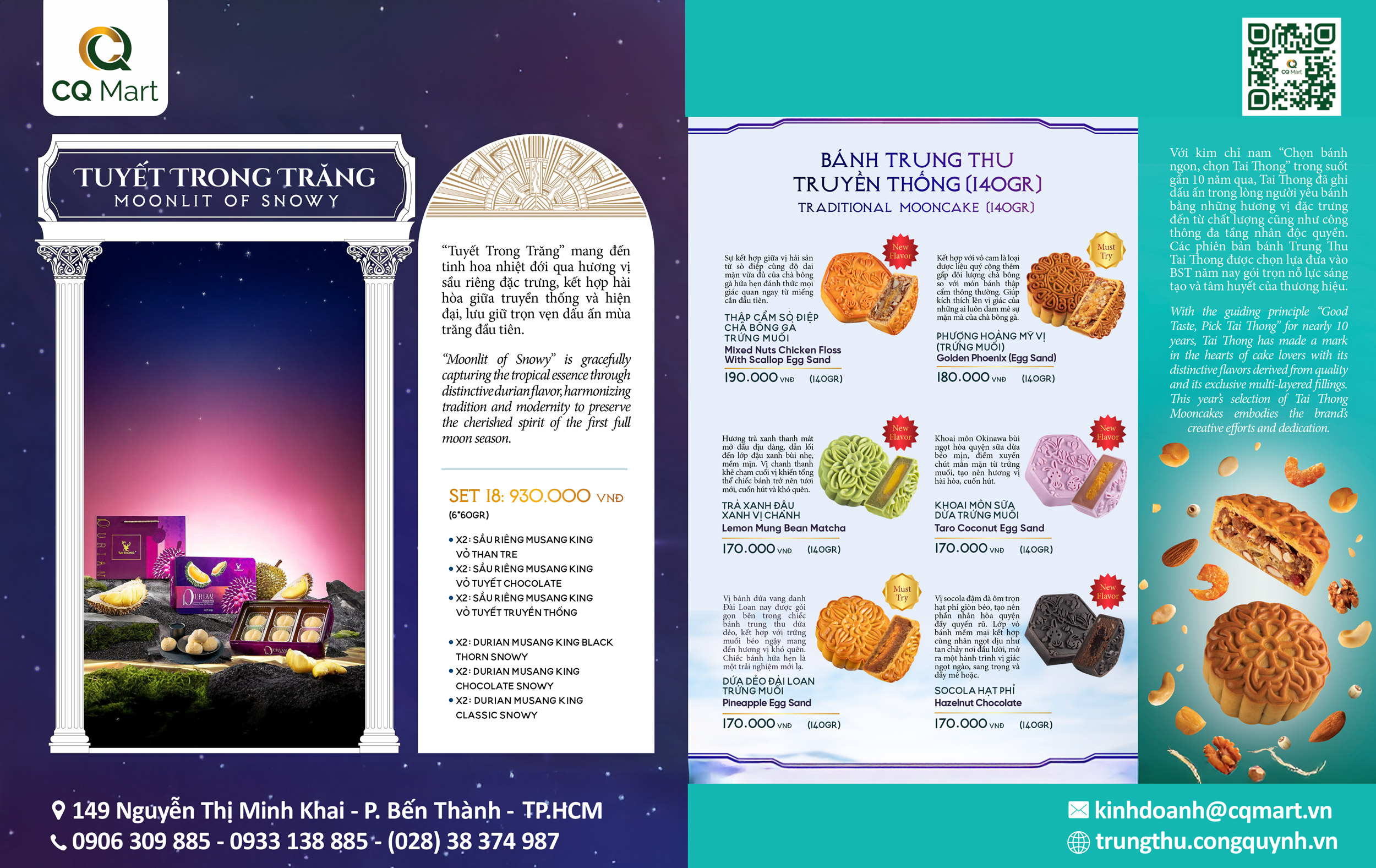 Bánh Trung Thu Nhập Khẩu Tai Thong 2025
