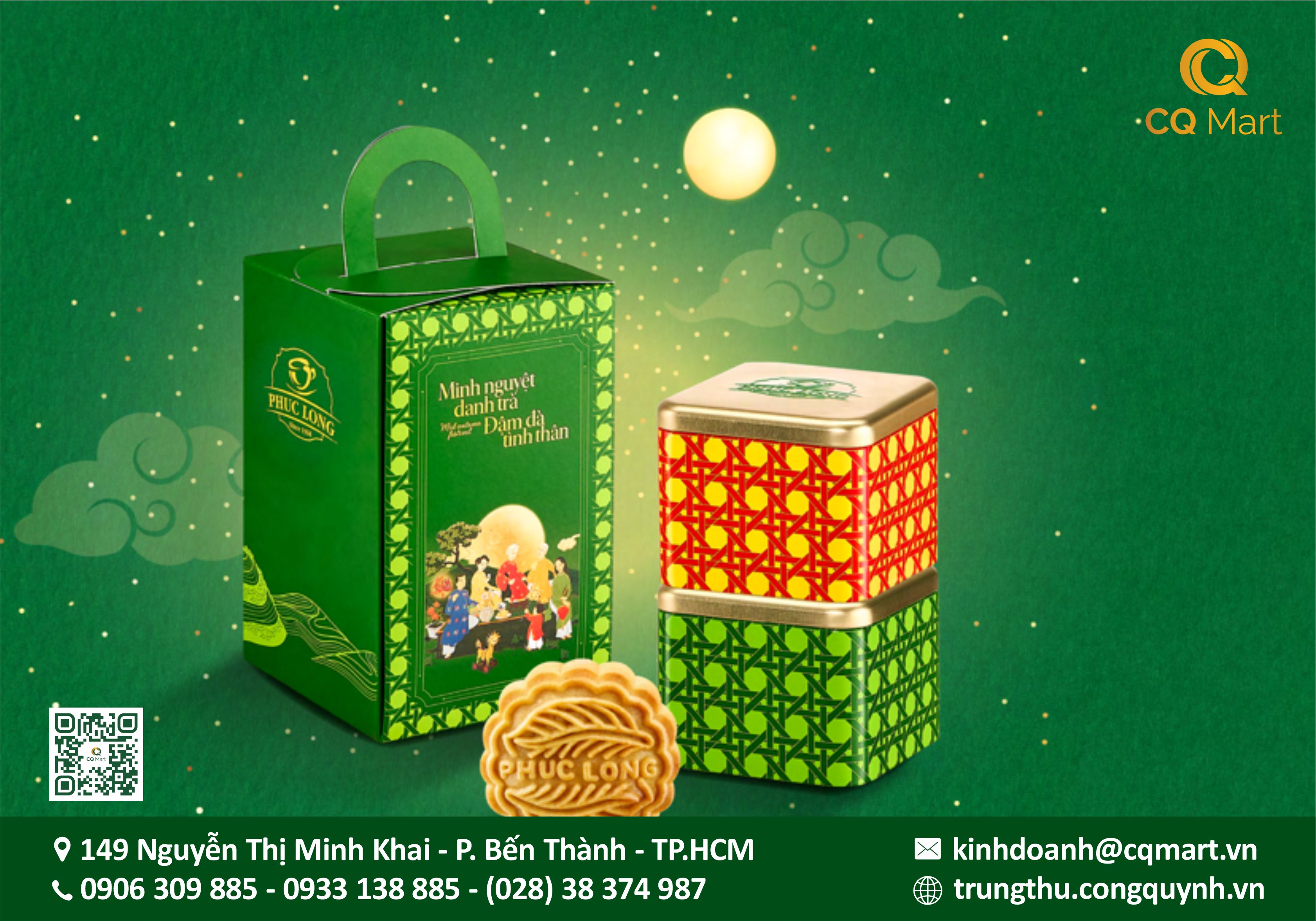 Bánh Trung Thu Phúc Long - Hộp 1 bánh