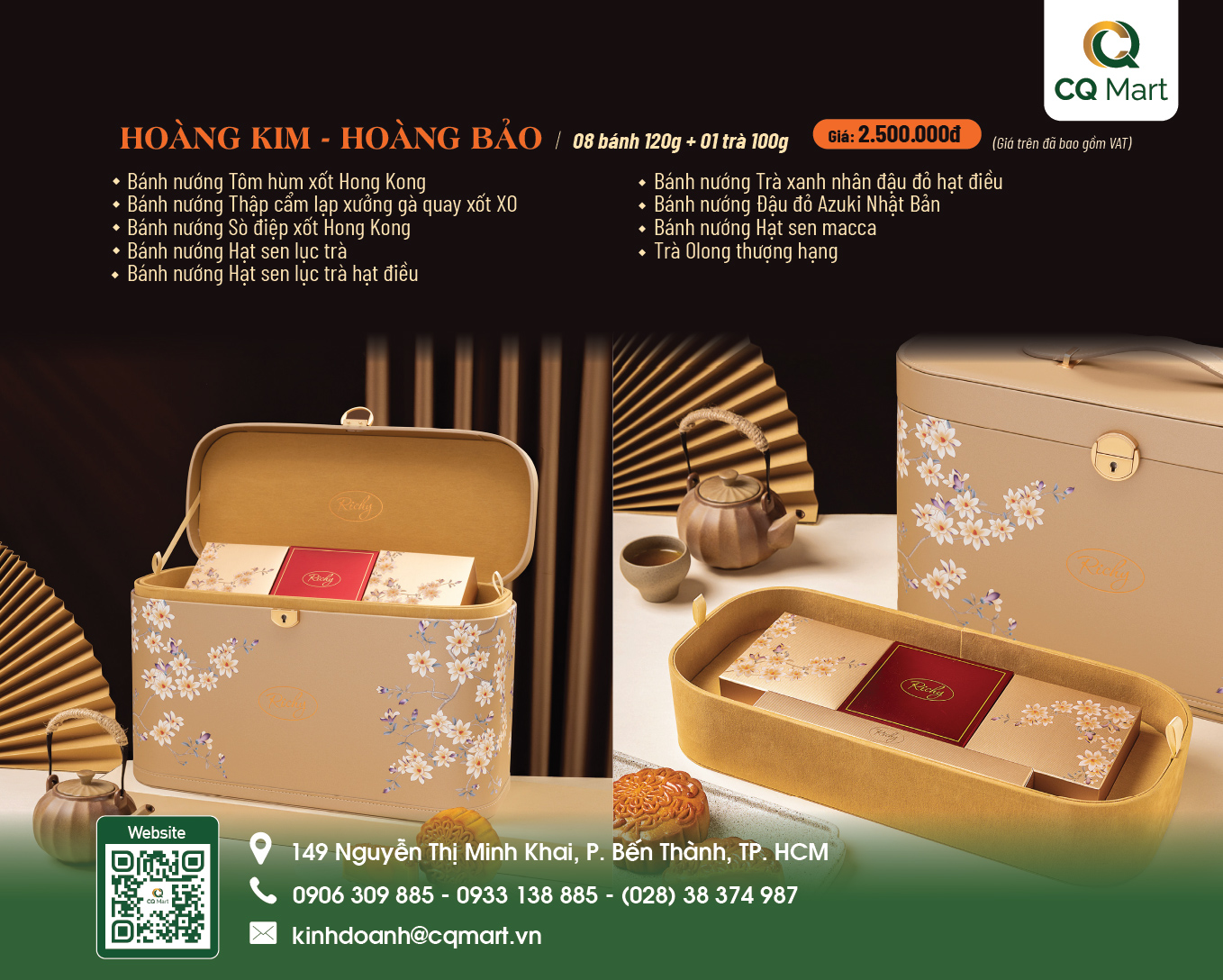 Bánh trung thu Richy Hoàng Kim - Hoàng Bảo